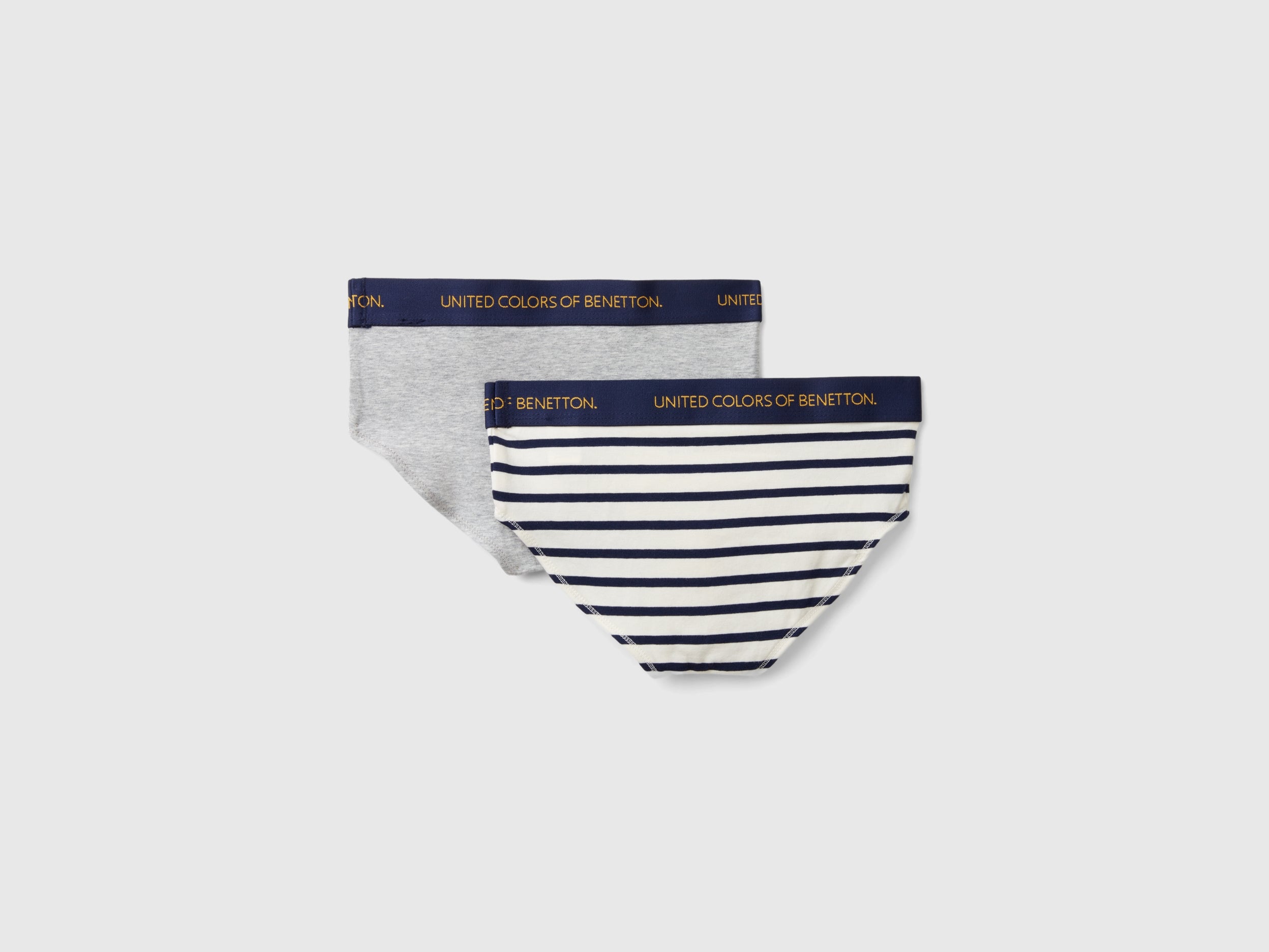 United Colors of Benetton Brief Slip Cotone Organico 2 Pezzi
