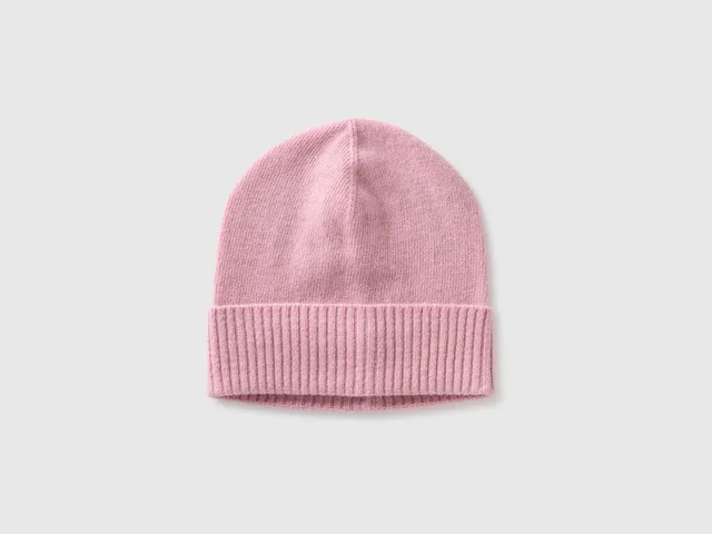 United Colors of Benetton Cappello Lana Tinta Unita Taglia Unica