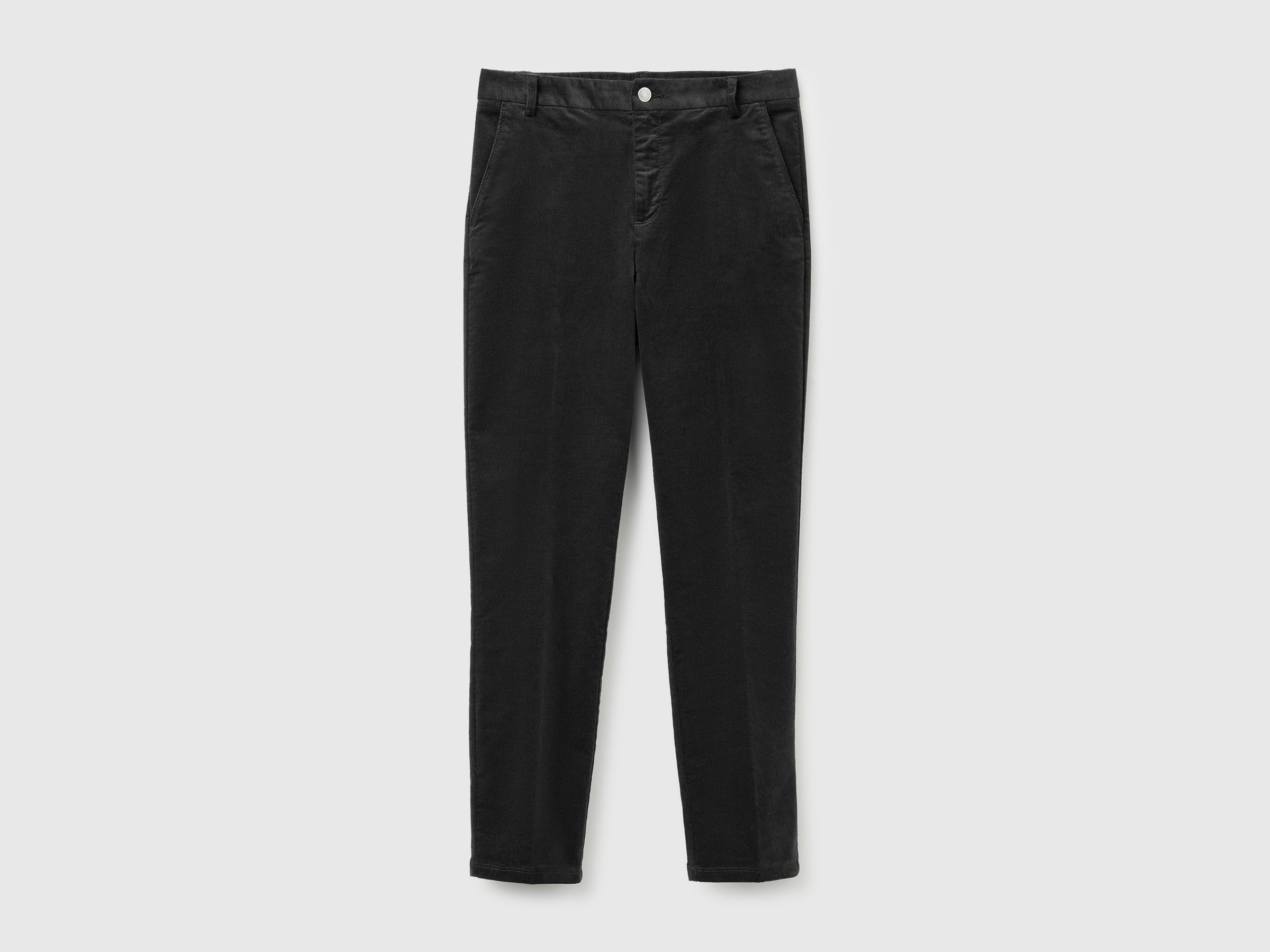 United Colors of Benetton Trousers Pantaloni Chino Velluto Elasticizzato