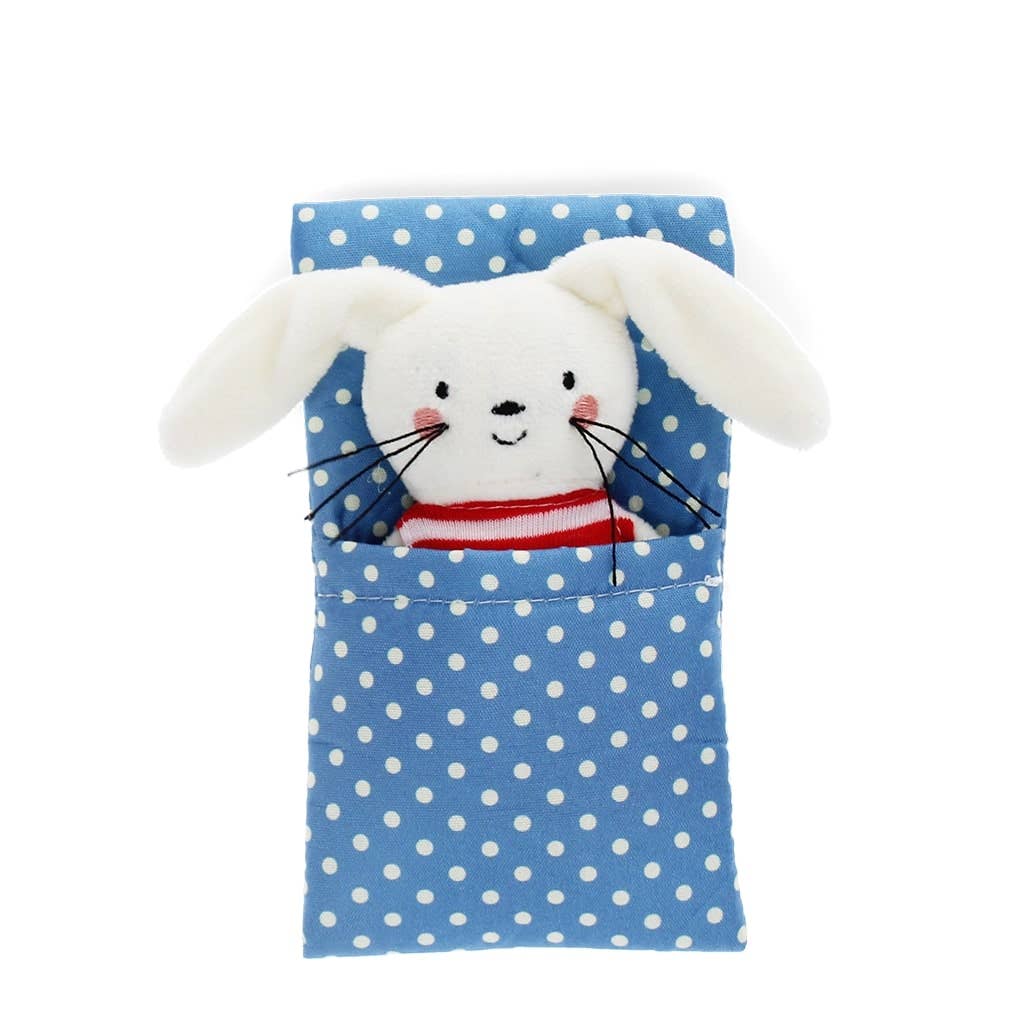 Rex London mini peluche coniglietto con copertina 11,5 cm