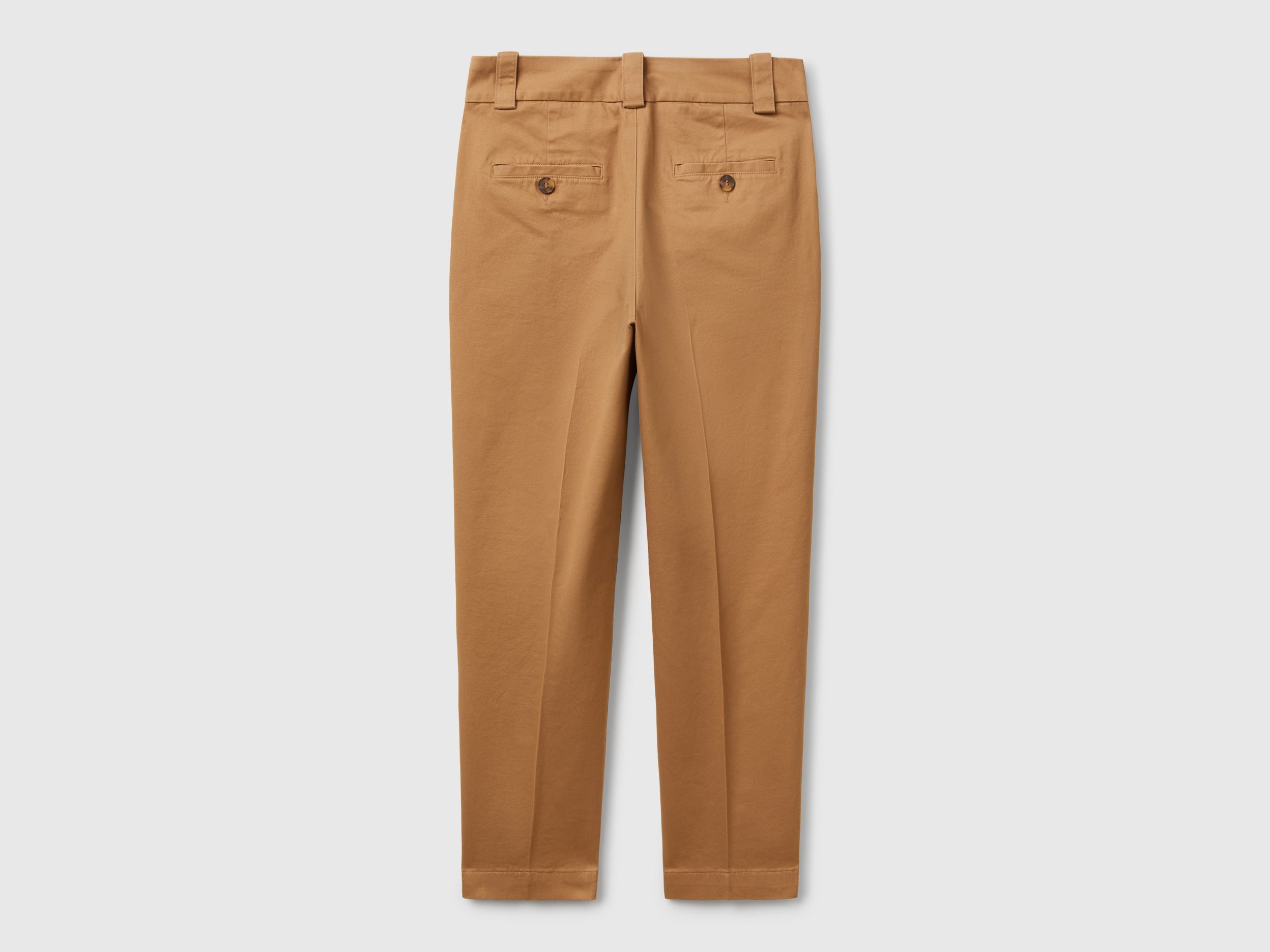 United Colors of Benetton Pantaloni slim misto cotone donna