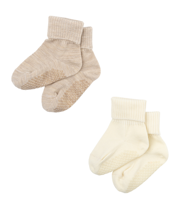 Woolly Organic Calzini lana merino antiscivolo