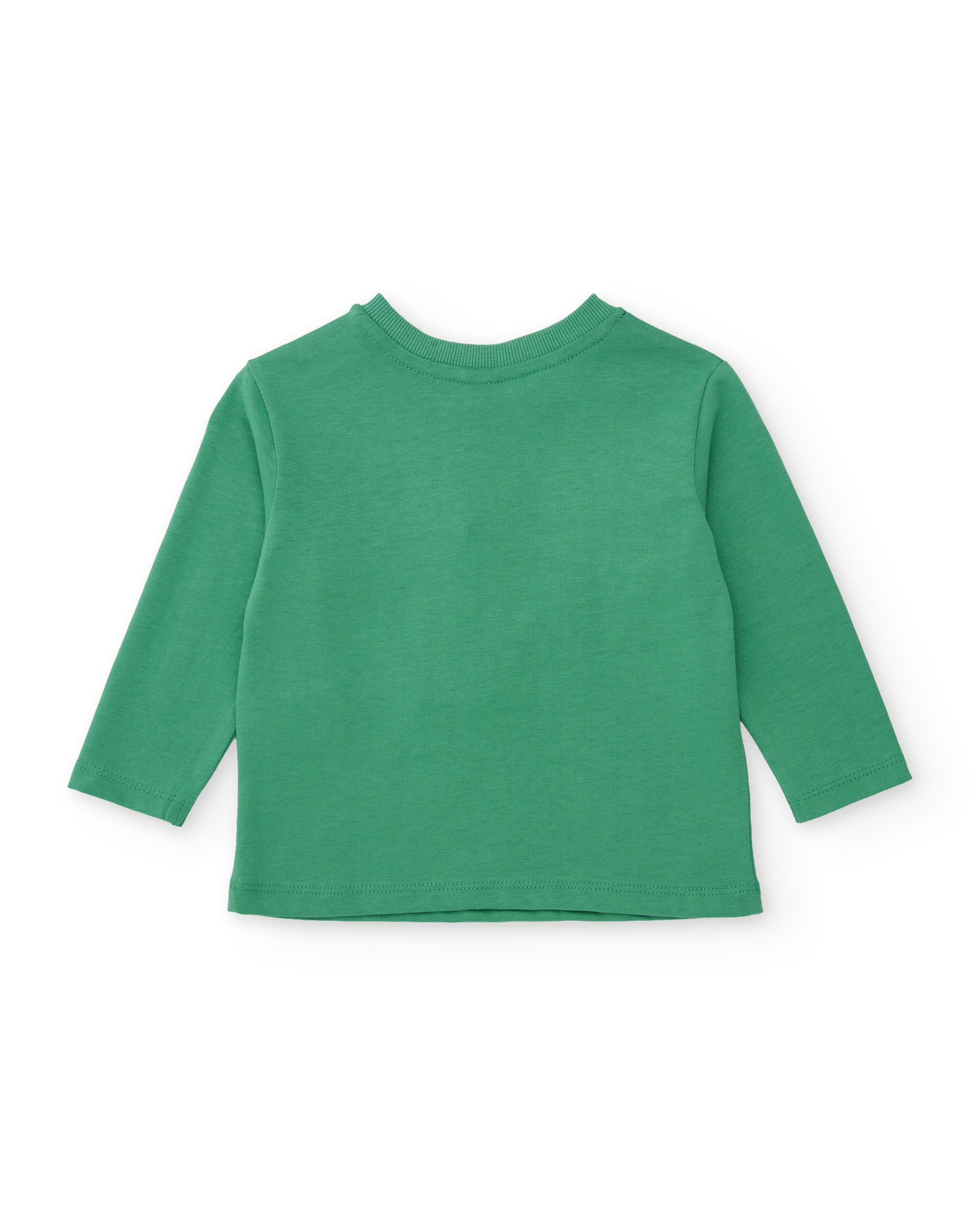 TucTuc Magliette Jersey Bambino Verde 4A Taschino Stampa