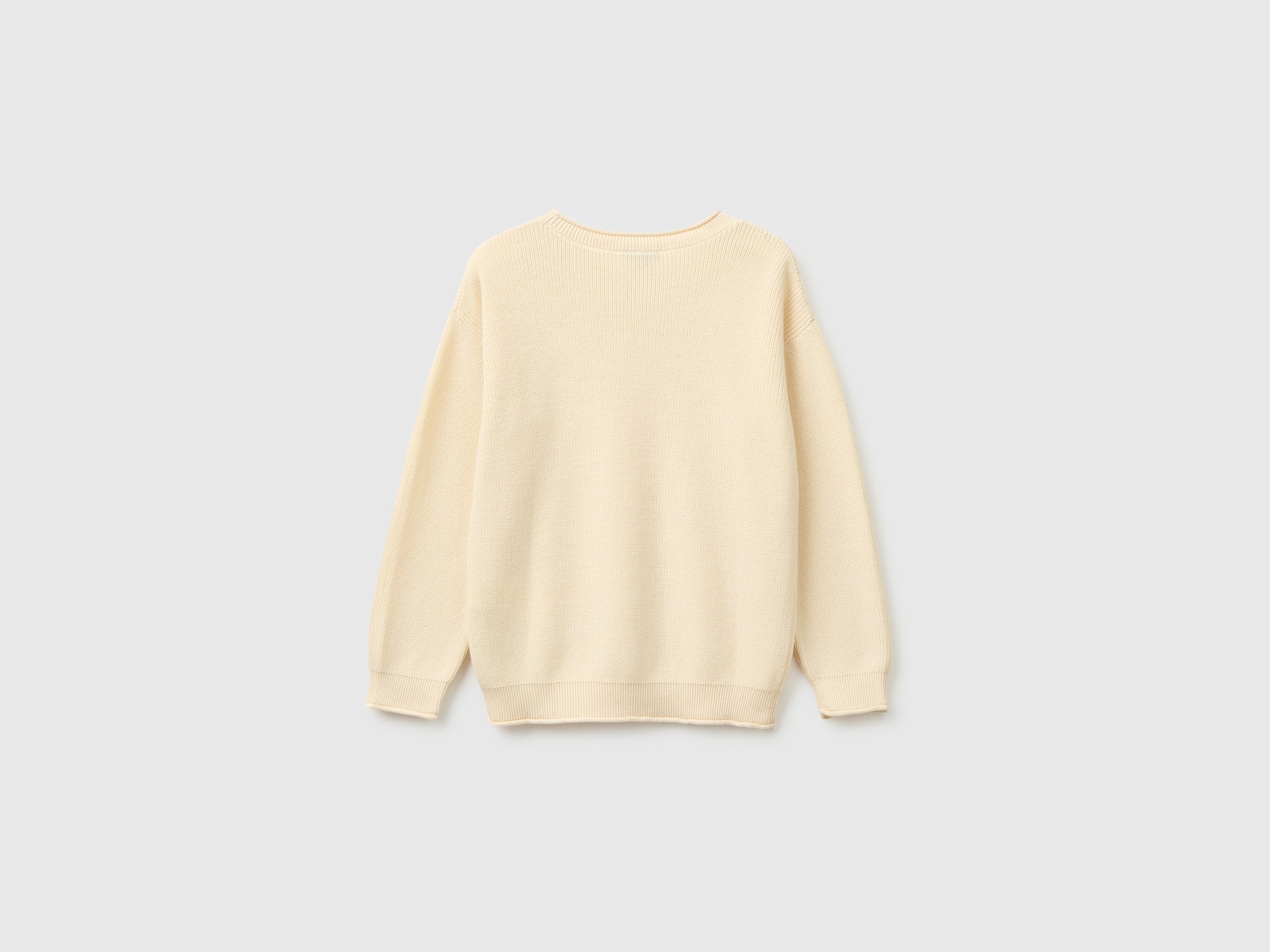 United Colors of Benetton Maglione Girocollo 100% Cotone Lavabile