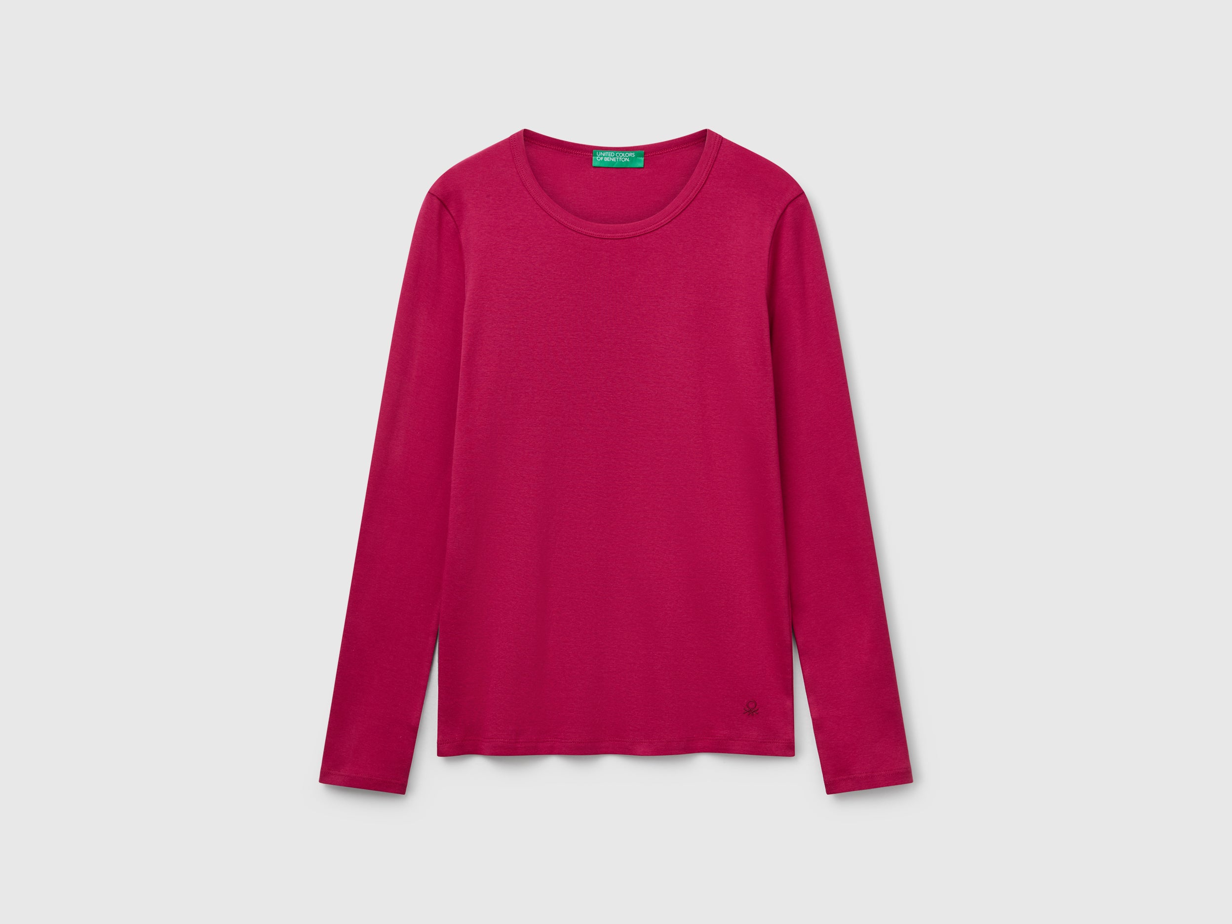United Colors of Benetton T-shirt manica lunga M 100% cotone