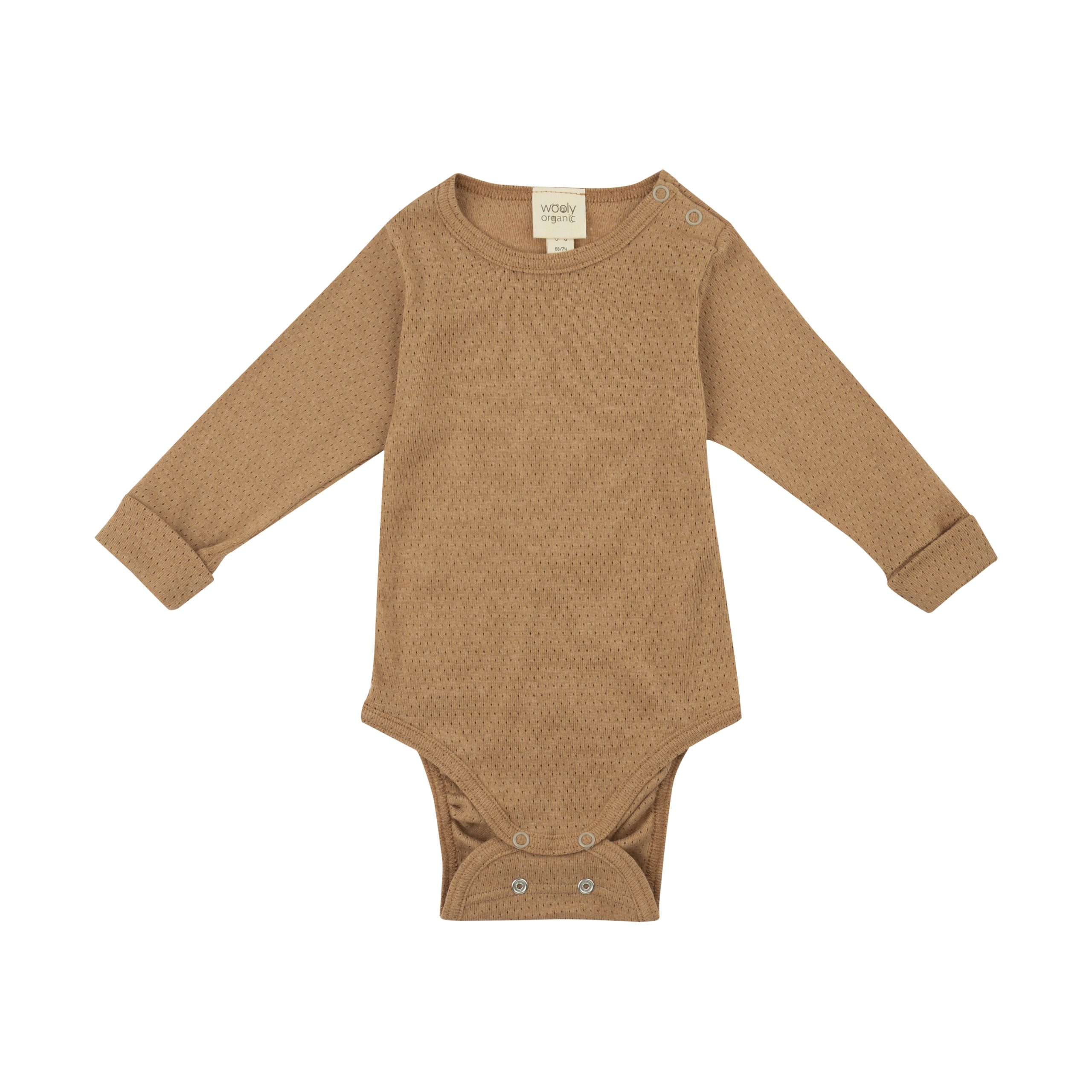 Woolly Organic NOOS Longsleeve Bodysuit body neonato cotone organico