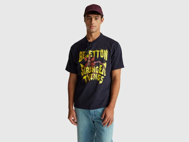 United Colors of Benetton T-Shirts maglietta Stranger Things taglia M