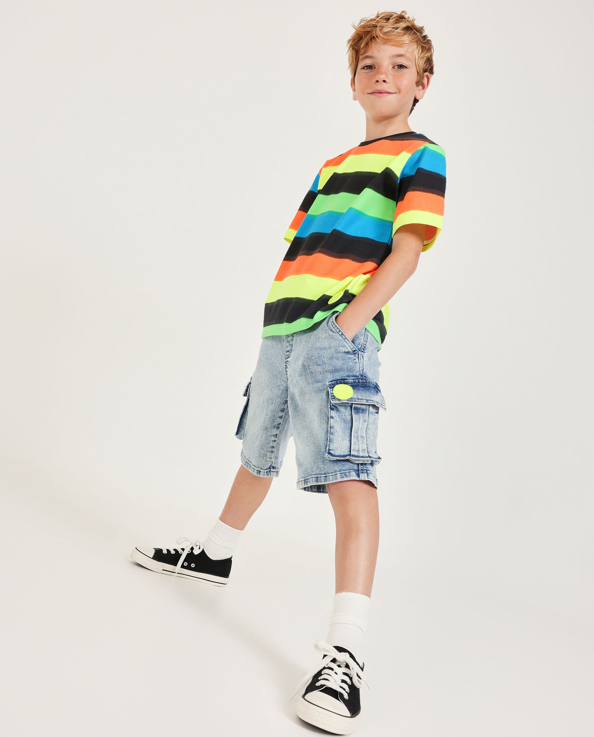 TucTuc Bermuda denim bermuda bambino jeans 4 anni