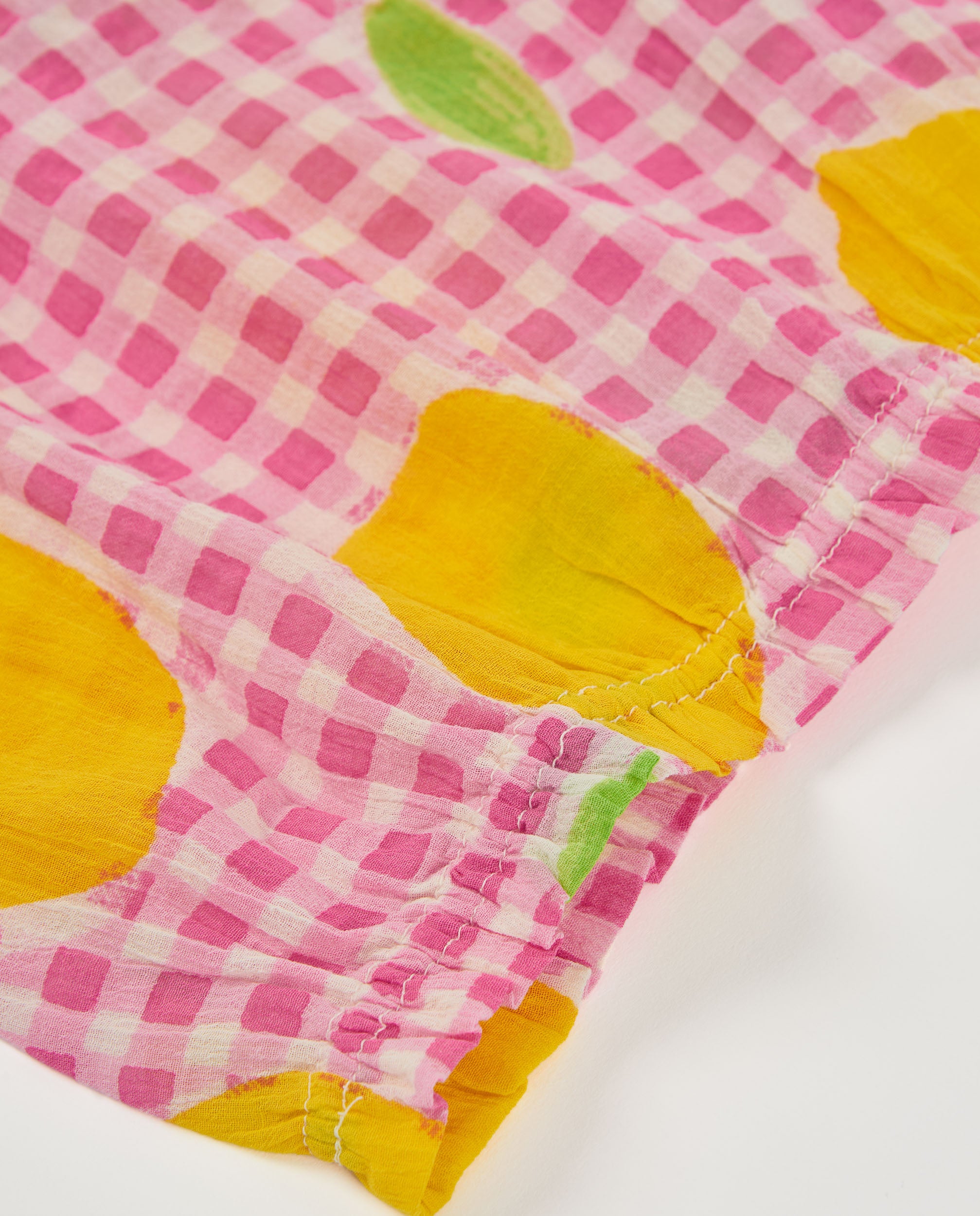 TucTuc Magliette top rosa limoni fiocchi taglia neonato