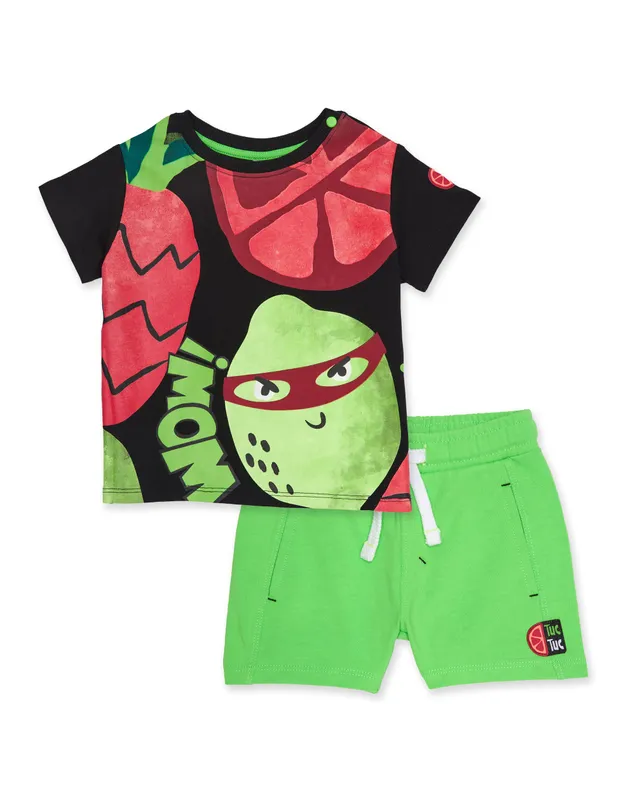 TucTuc Completi completo bambino verde maglia jersey