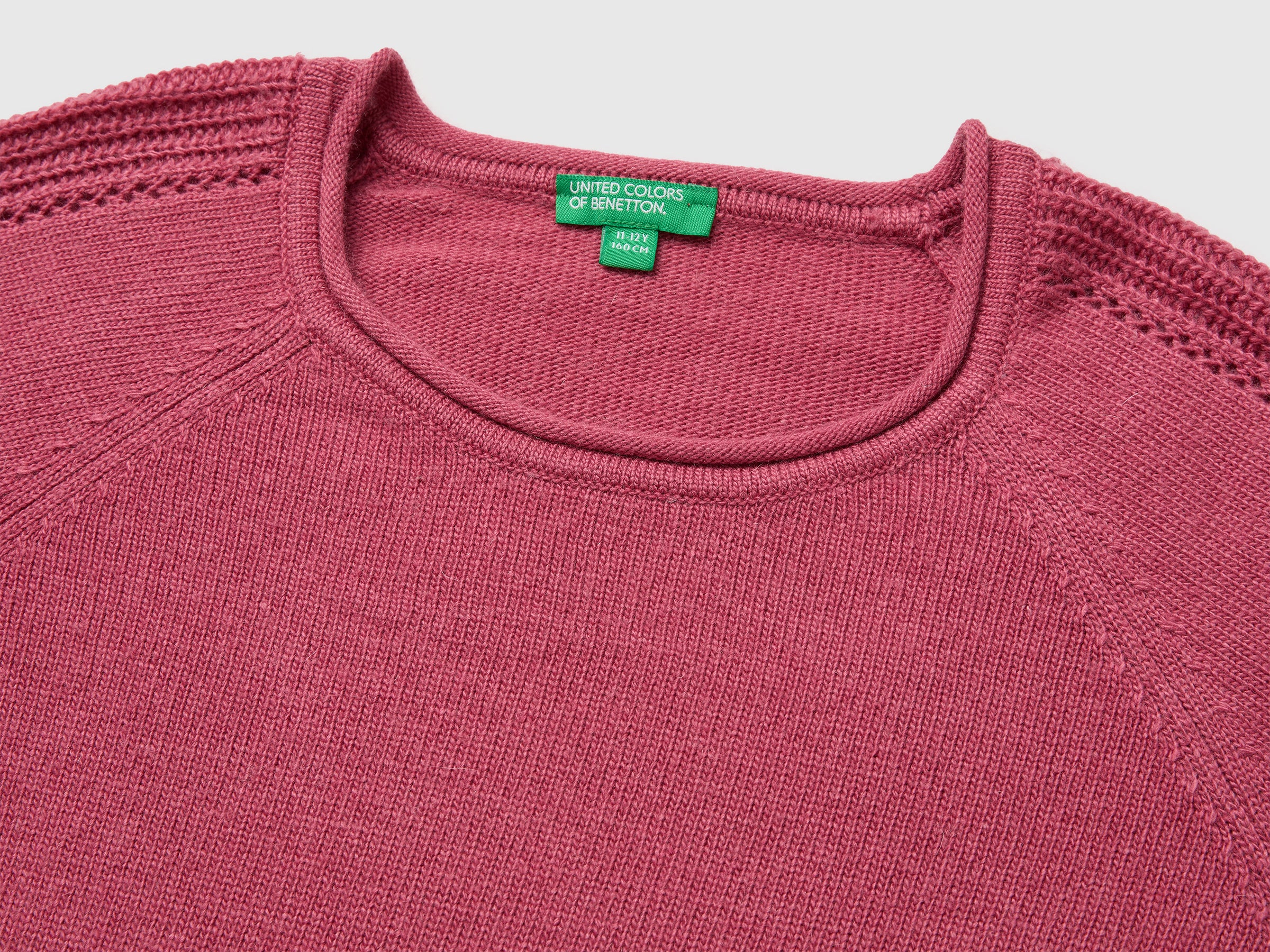 United Colors of Benetton maglione girocollo lana M