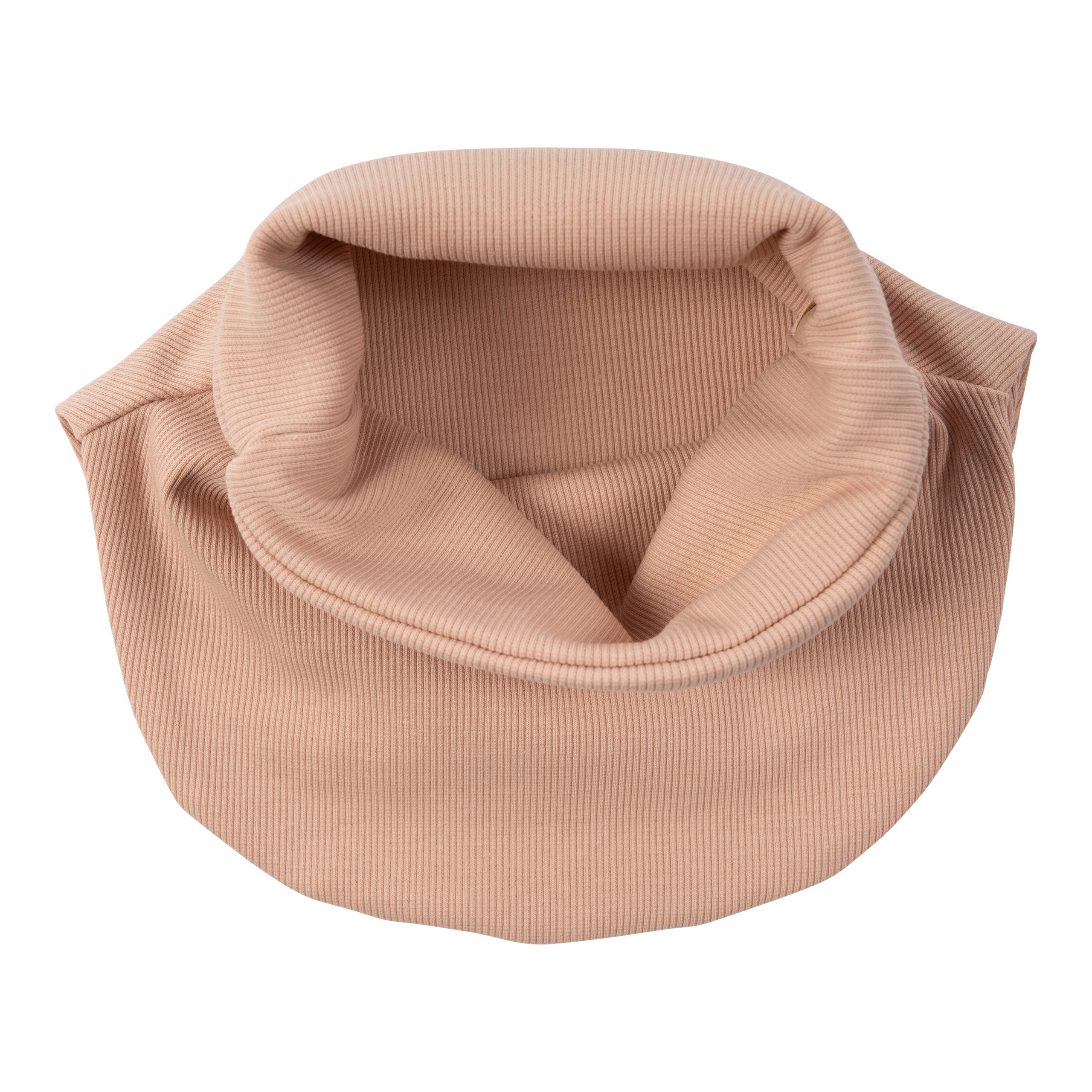 Woolly Organic Tube Scarf 2x1 Rib SS26 scaldacollo neonato cotone