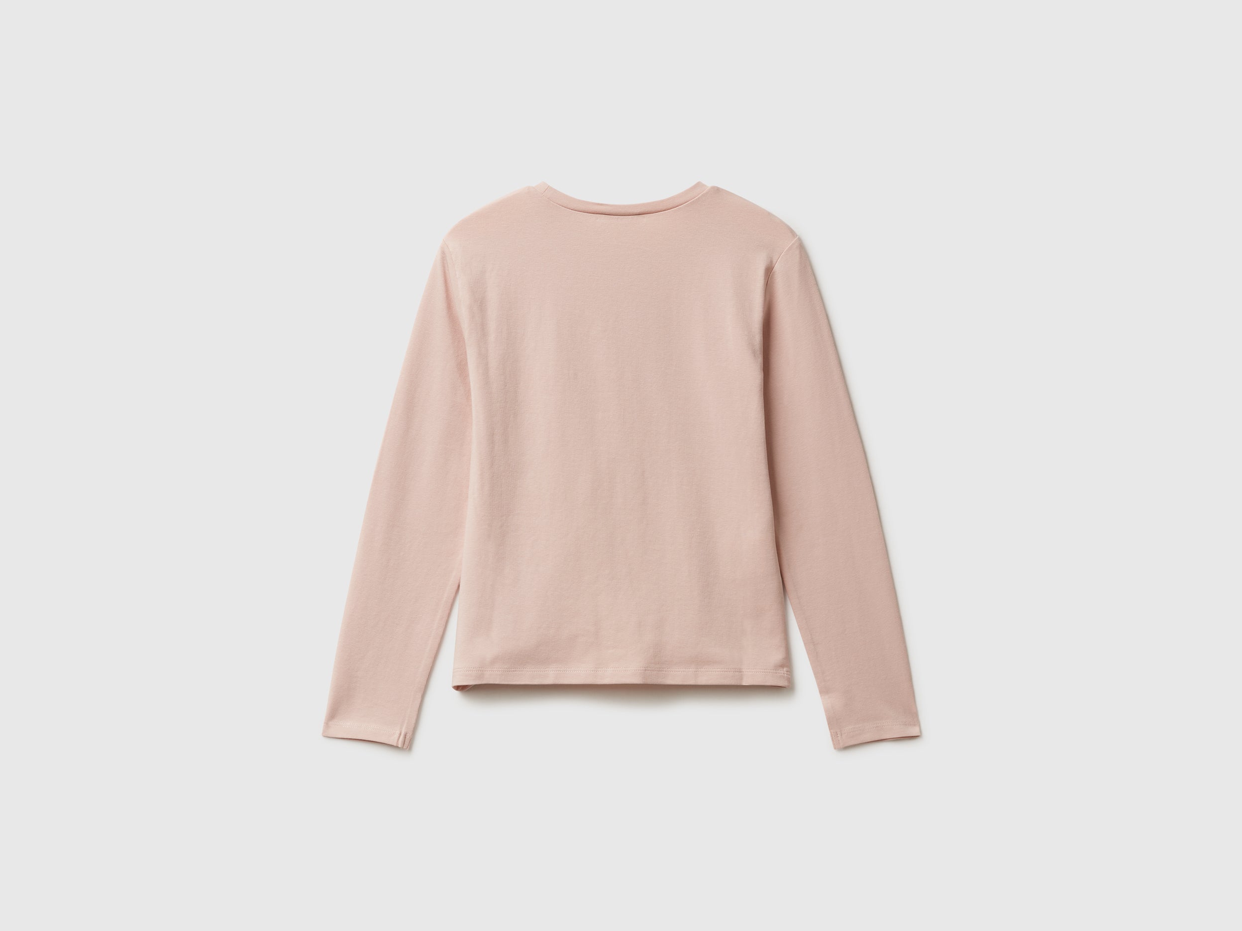 United Colors of Benetton T-shirt Cut-Out Hearts maglia M cotone