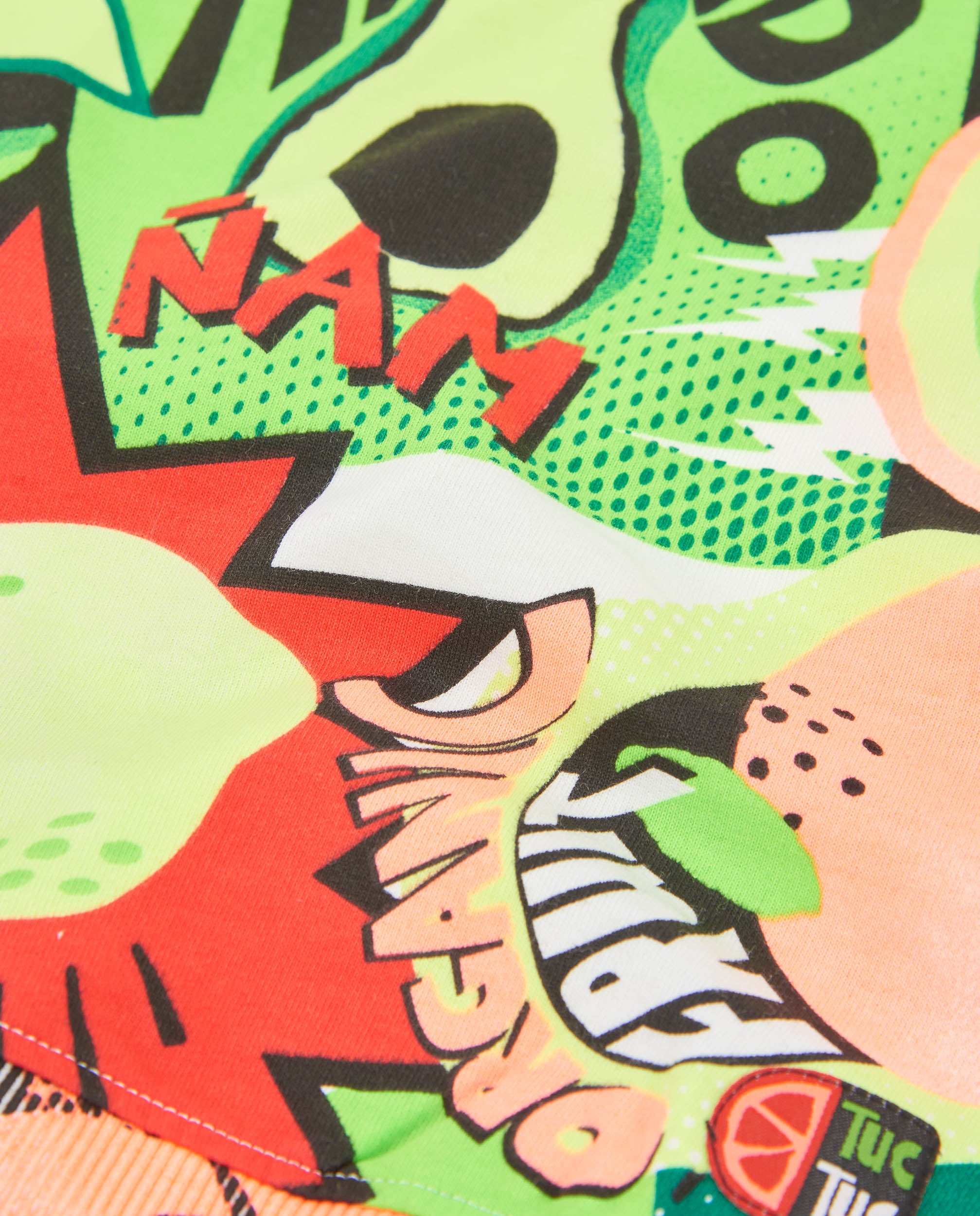 TucTuc Felpe felpa bambino fumetto frutta verde