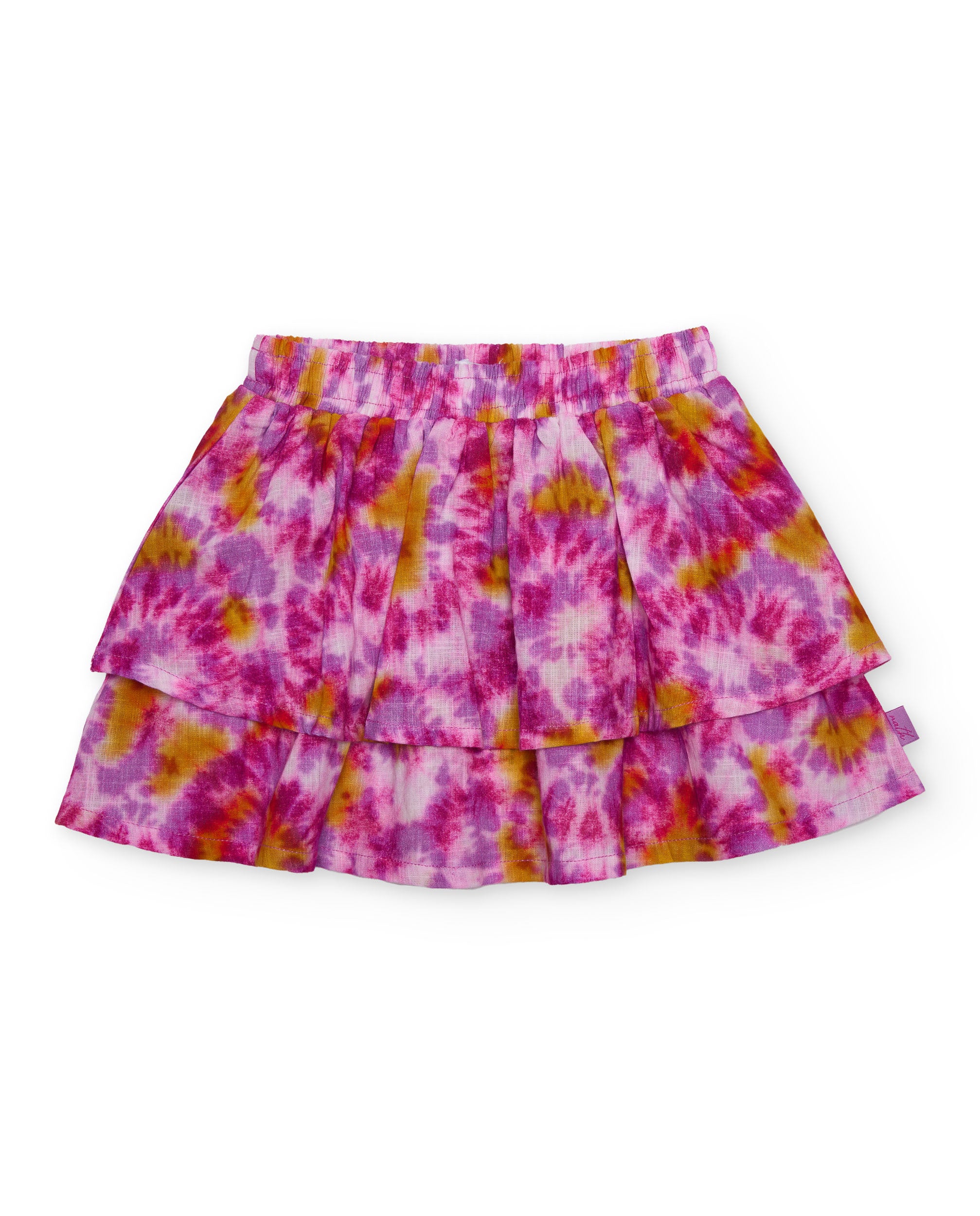 TucTuc Gonne Gonna Bambina Tie-Dye Fucsia Balze