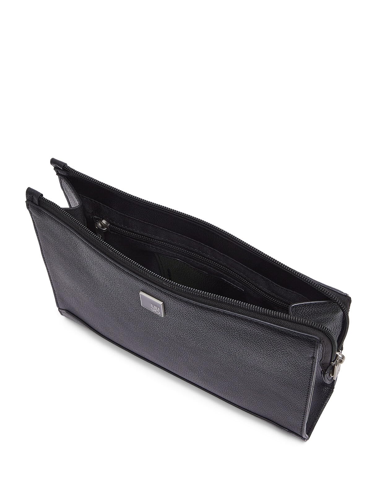 Liu Jo Pochette Uomo Nera 19x26 con Tracolla e Zip