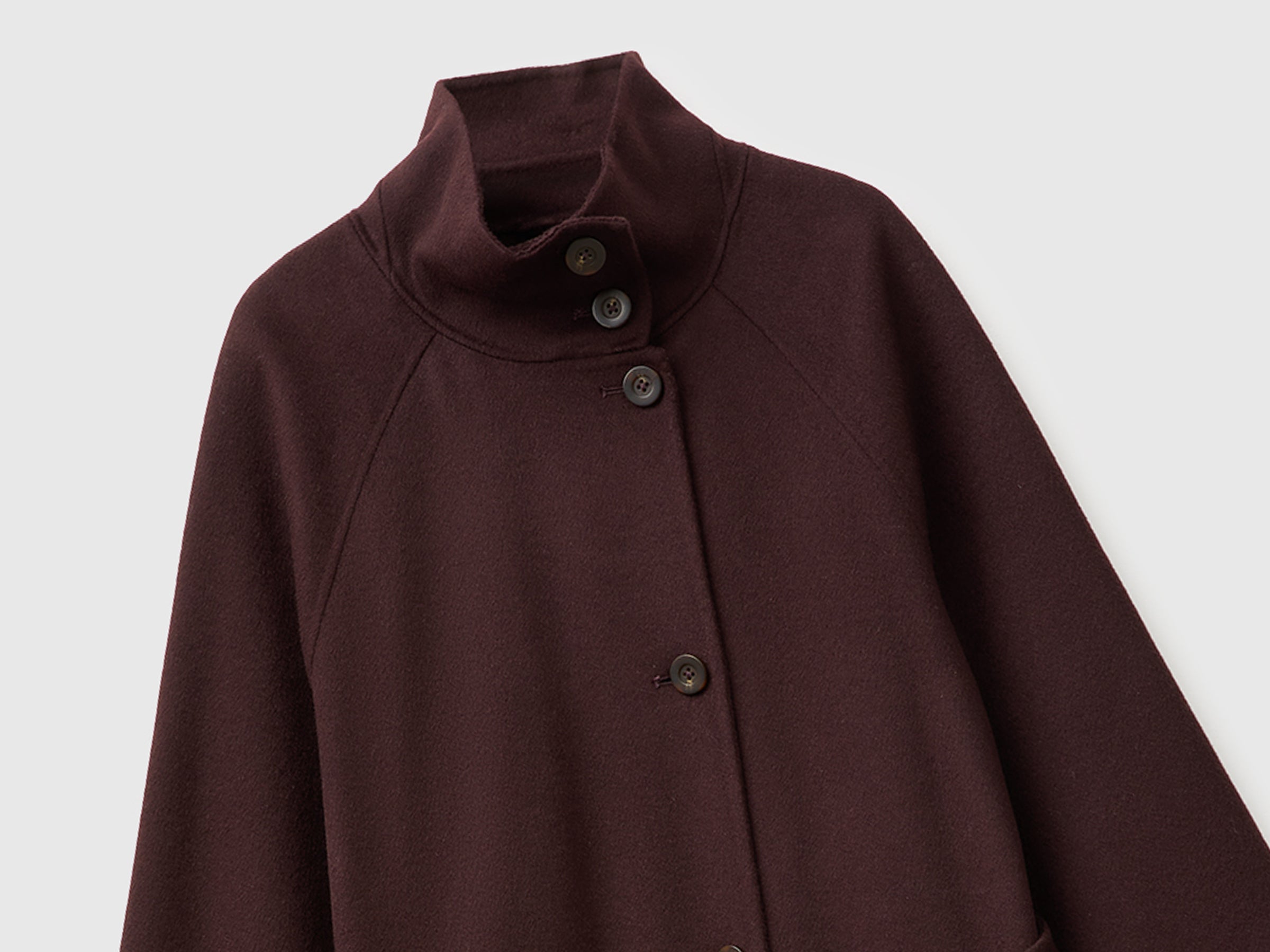 United Colors of Benetton Jackets cappotto lana cashmere lungo