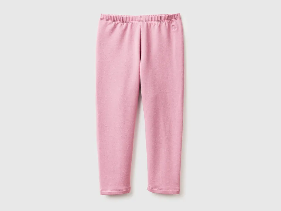 United Colors of Benetton Leggings Felpa Cotone 104 Logo
