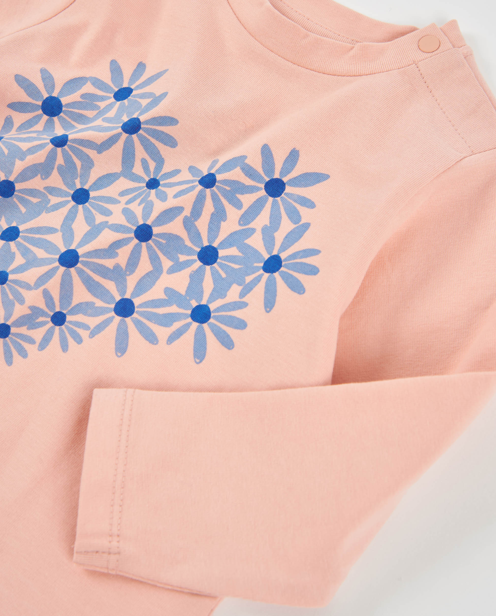 TucTuc Magliette Maglia Bambina Maniche Lunghe Rosa Chiaro