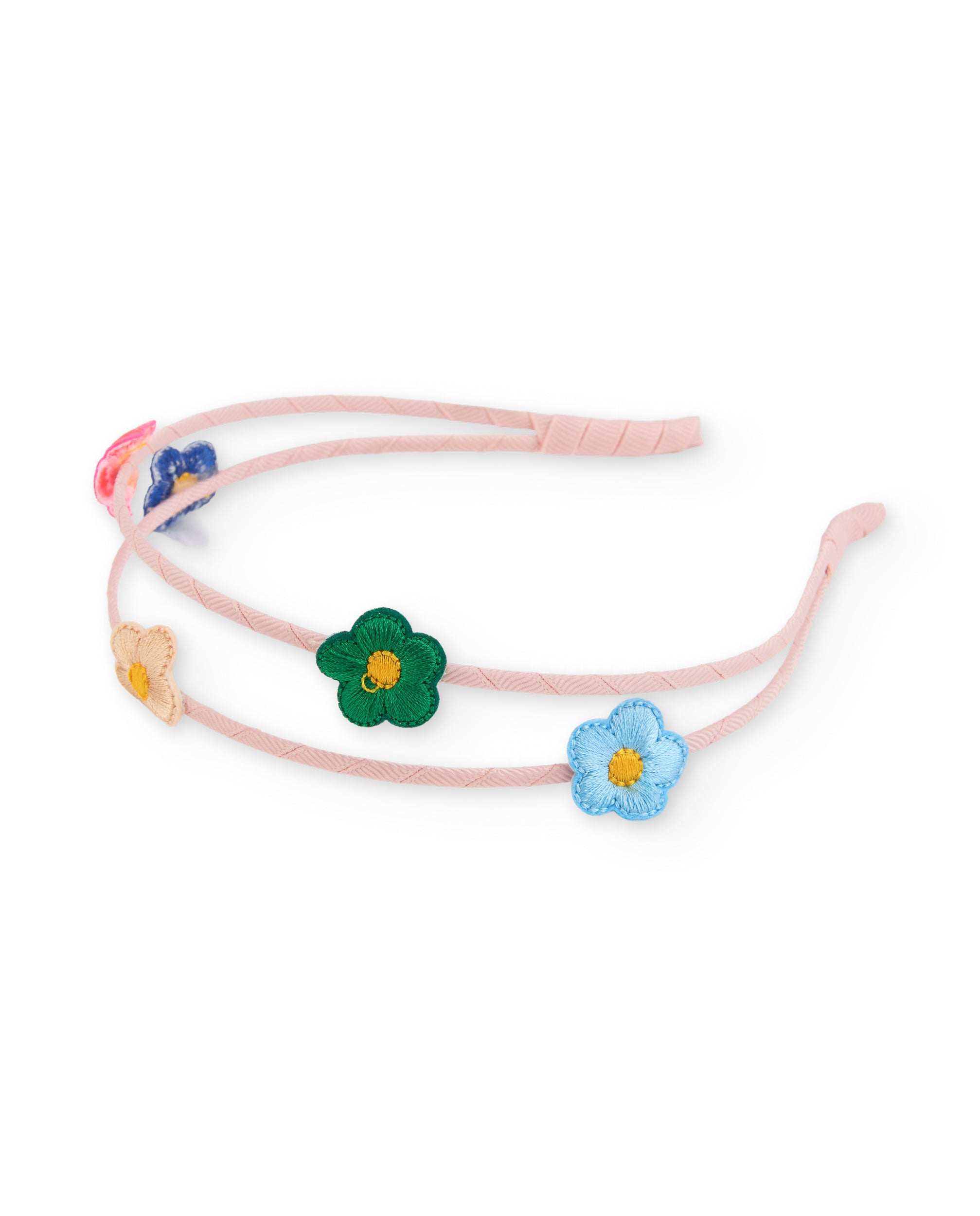 TucTuc Accessori fascia capelli bambina fiori rosa