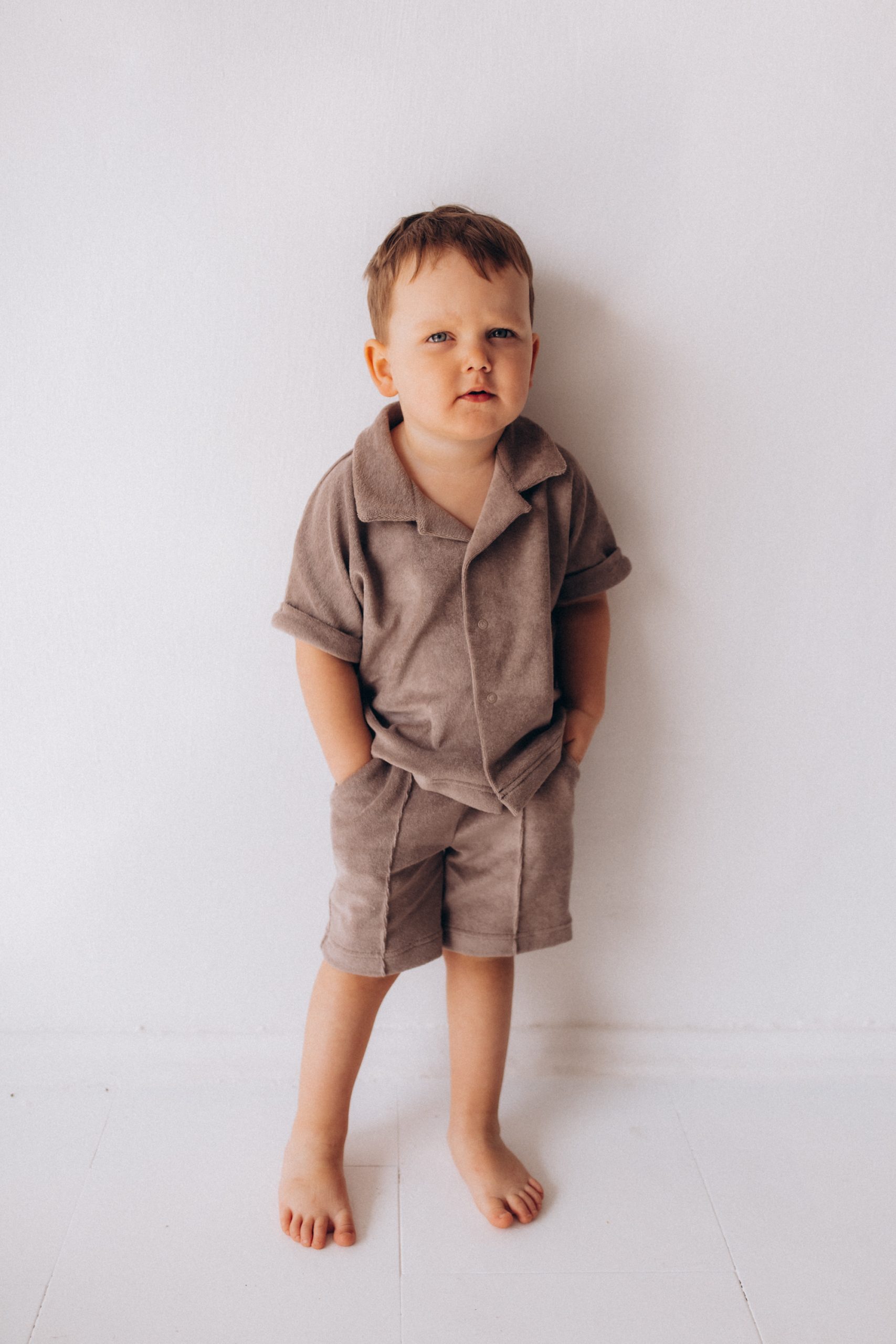 Woolly Organic Terry Shorts SS26 shorts spugna cotone organico