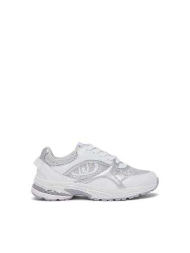 Liu Jo Scarpe Sneakers Mesh Metallizzato Bianco