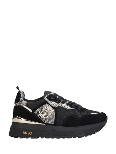Liu Jo BF5009PX684 Sneakers donna pelle nero 37 EU
