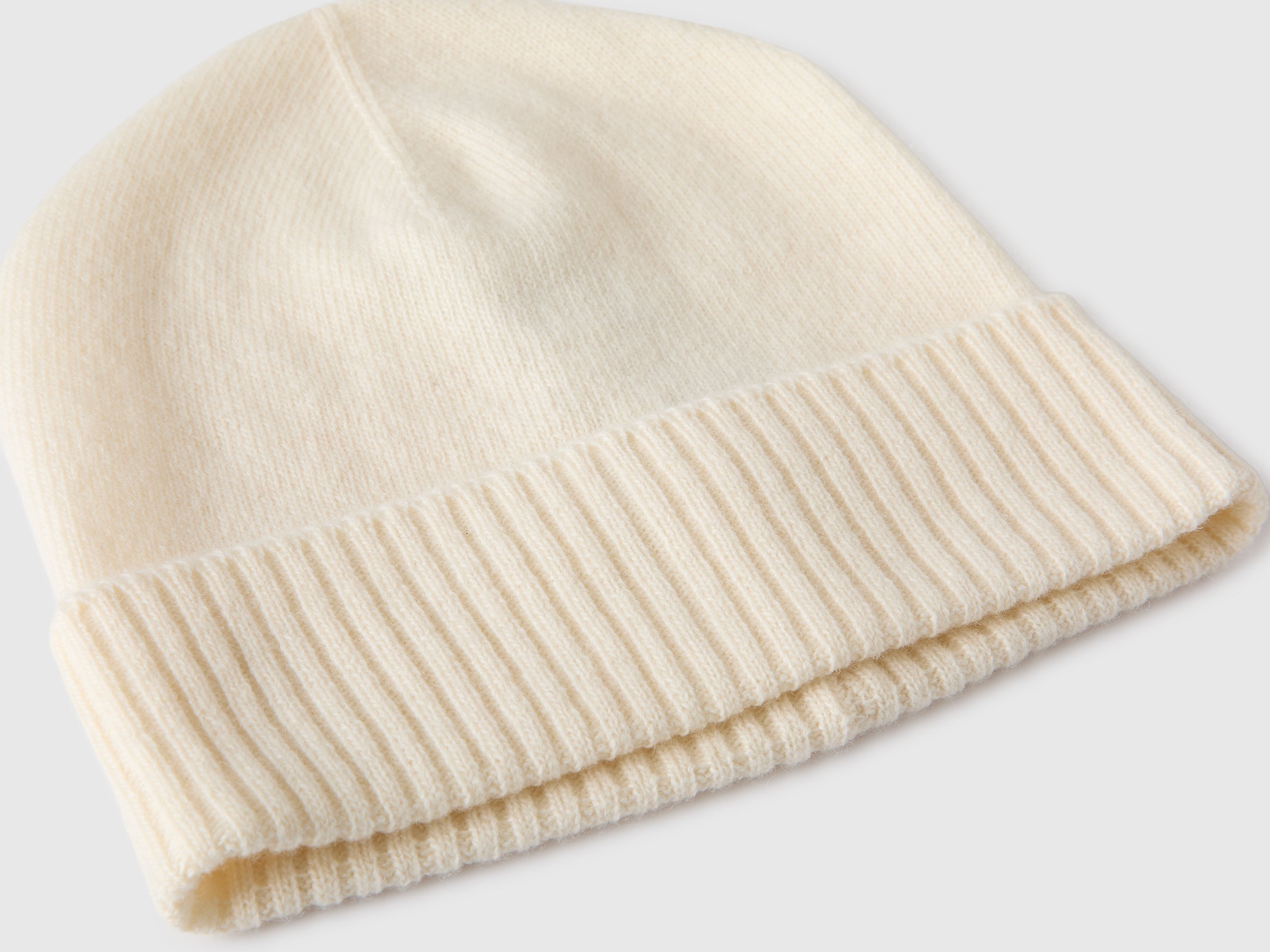 Benetton Cappello 100% Lana Berretto Taglia Unica