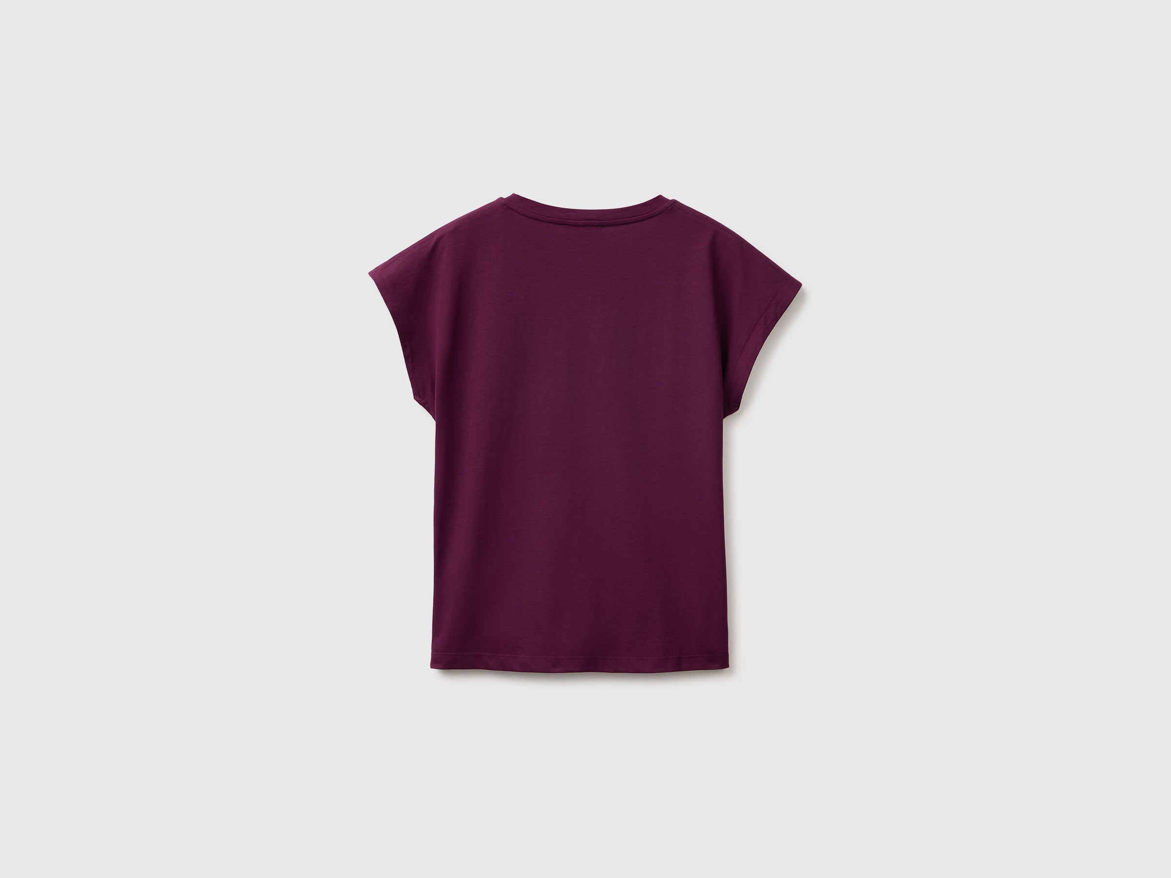 United Colors of Benetton T-shirt cotone spacchi manica