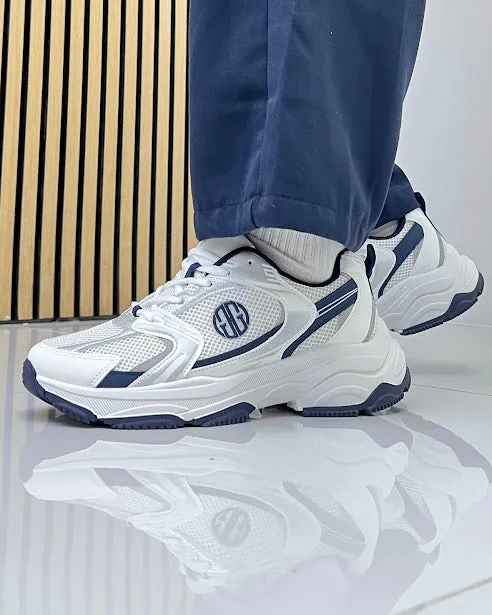 Sottosopra gsgrz9917 sneakers bianco/blu 43 stemma