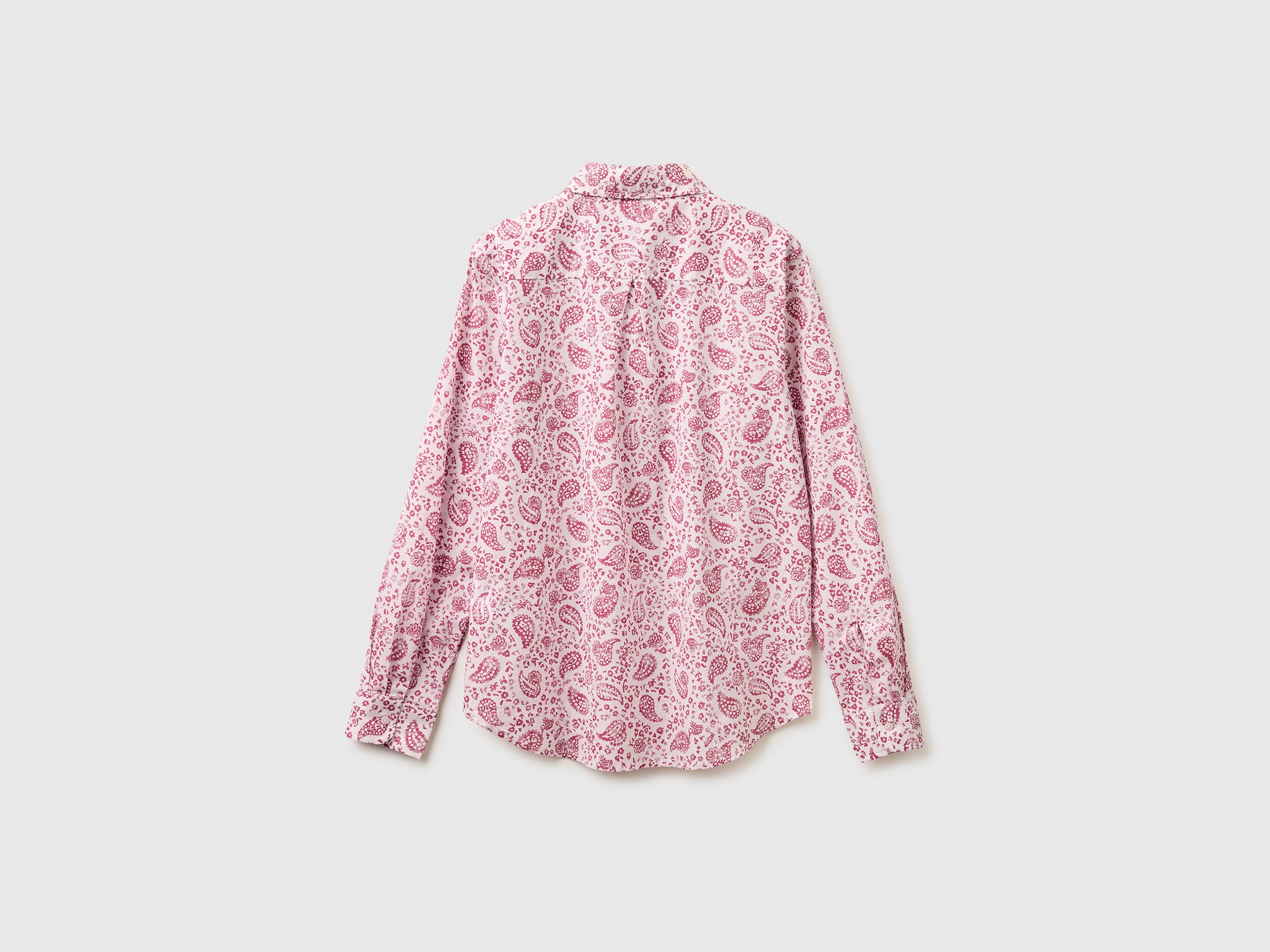 United Colors of Benetton Shirts Camicia Fantasia Cotone M