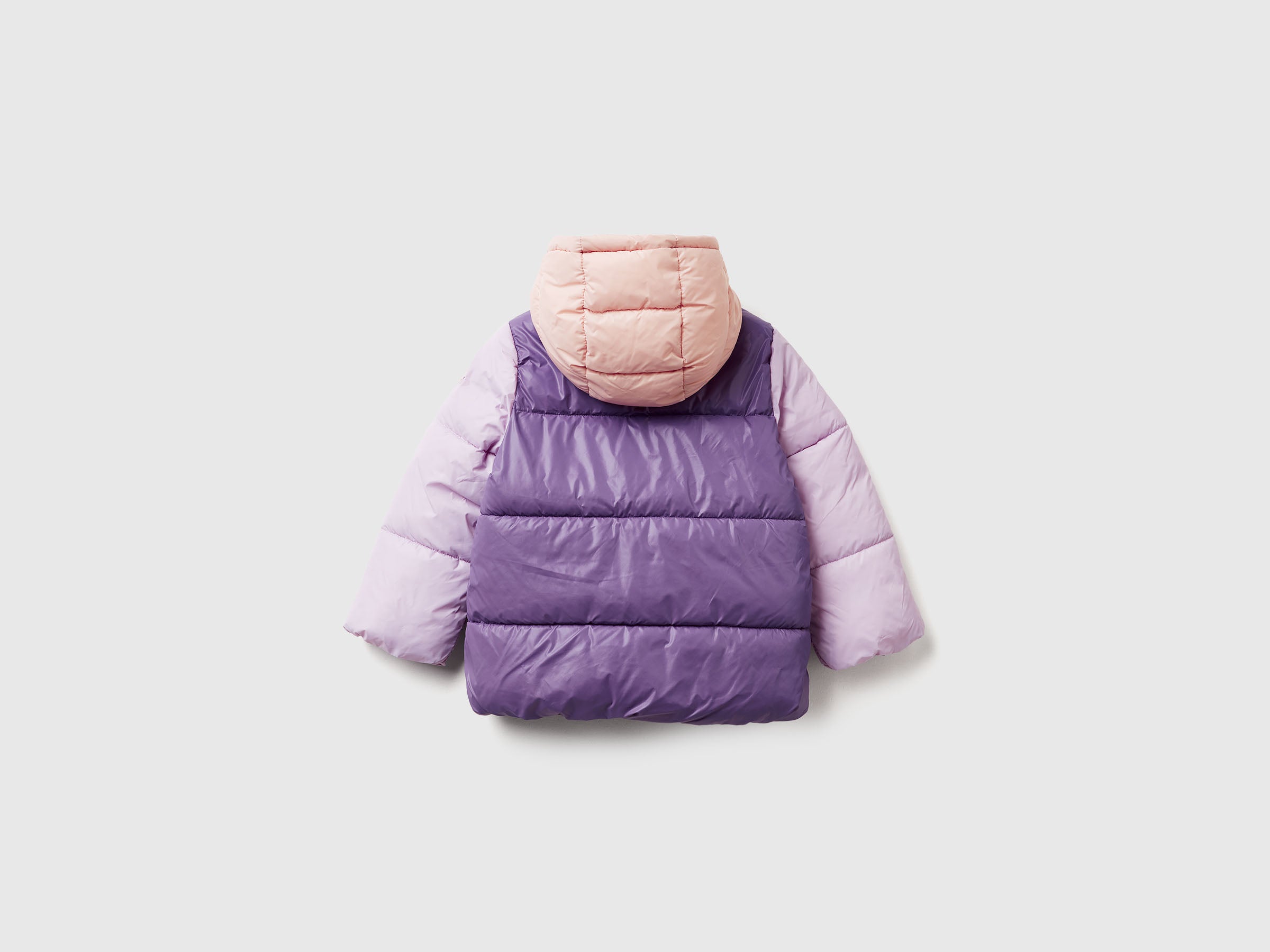 United Colors of Benetton Jackets piumino nylon bimbo cappuccio