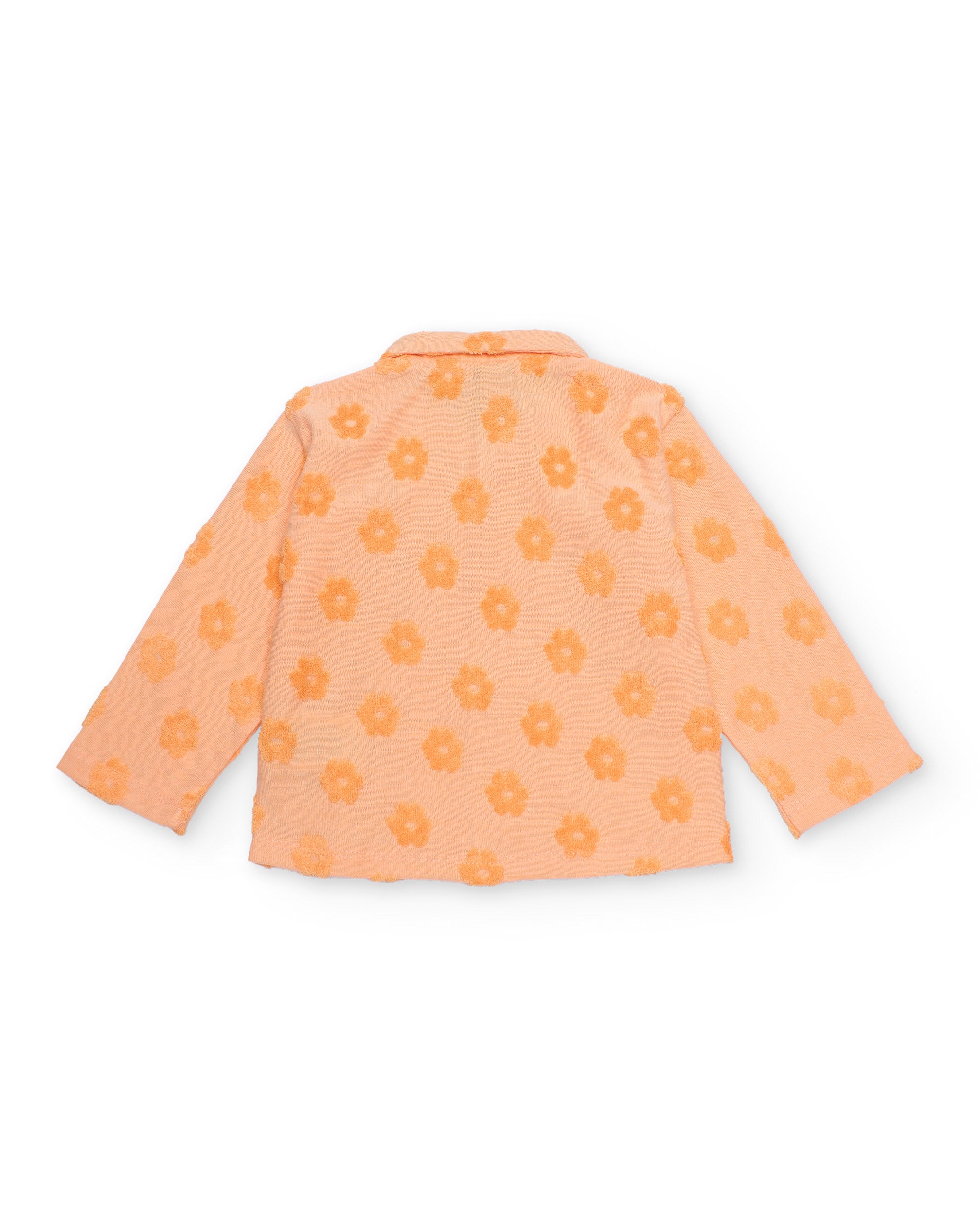 TucTuc Completi completo maglia neonata arancione 3 pezzi
