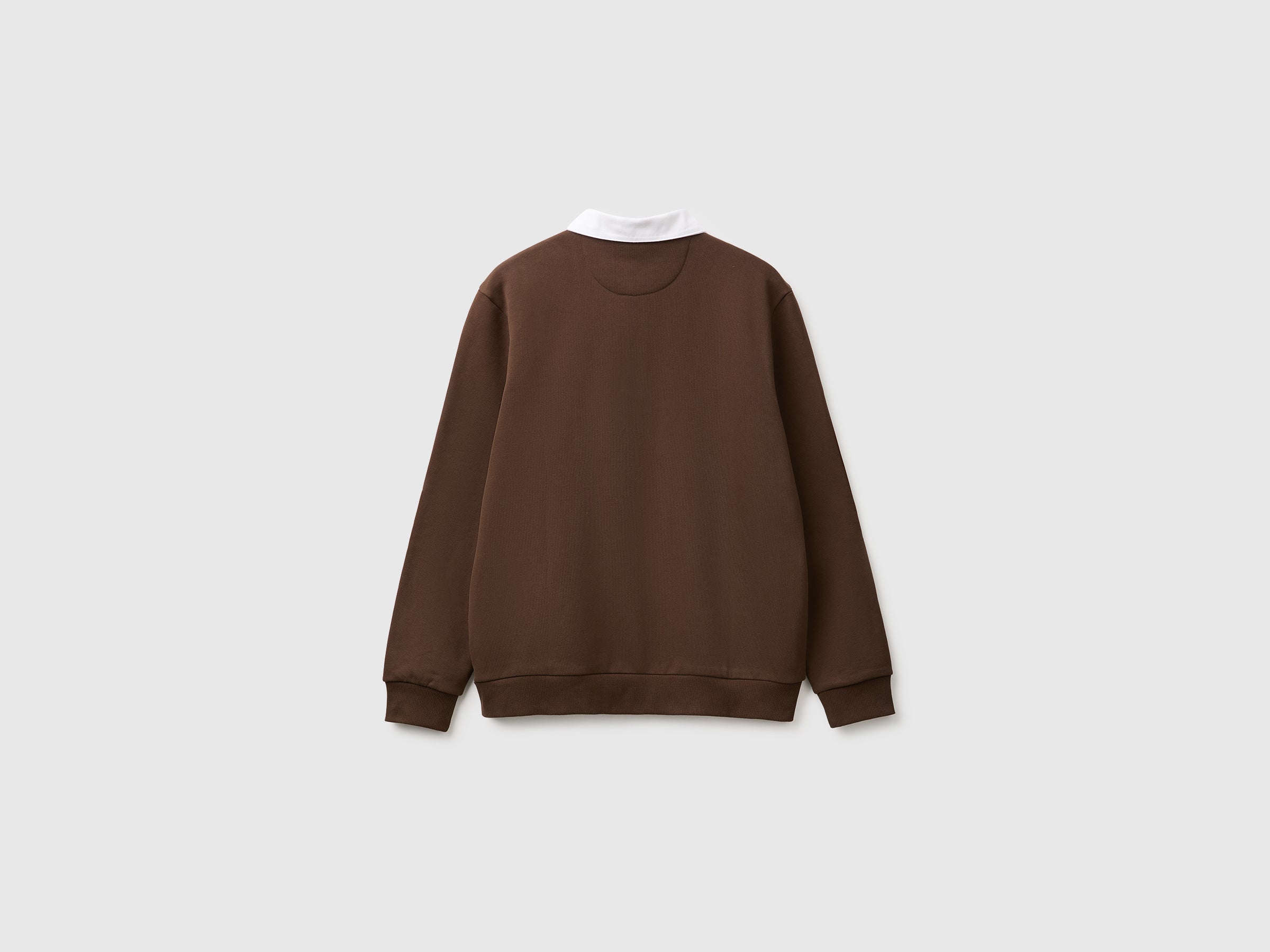 United Colors of Benetton Felpa Polo Cotone Ricamata Logo