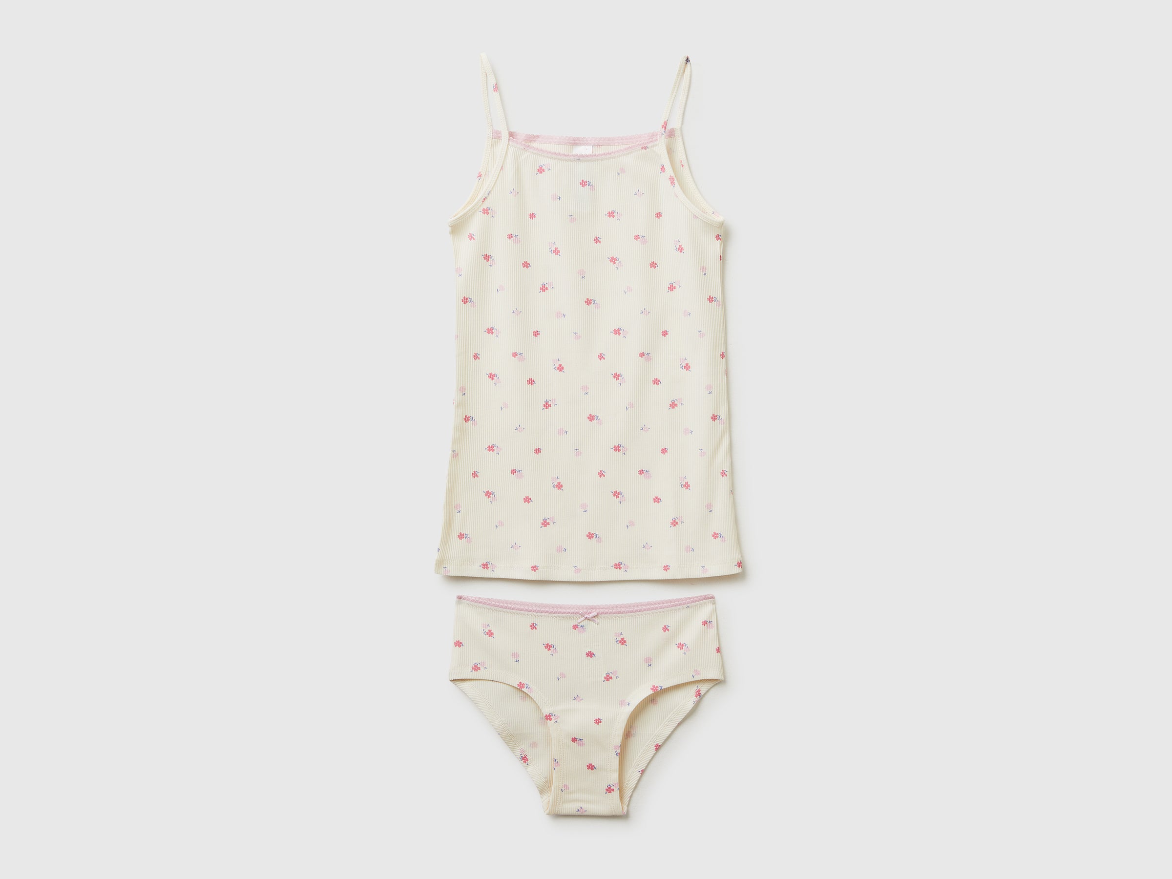 United Colors of Benetton Outfits Set Canotta e Culotte Cotone Taglia 18-24