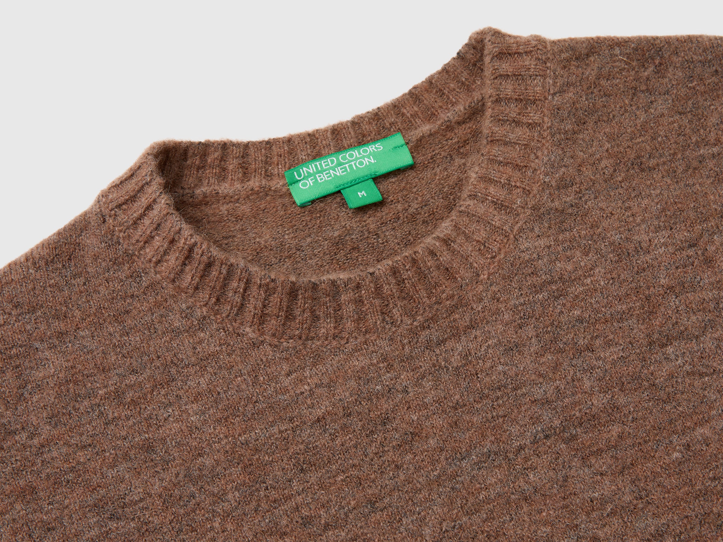 United Colors of Benetton maglione girocollo lana alpaca uomo