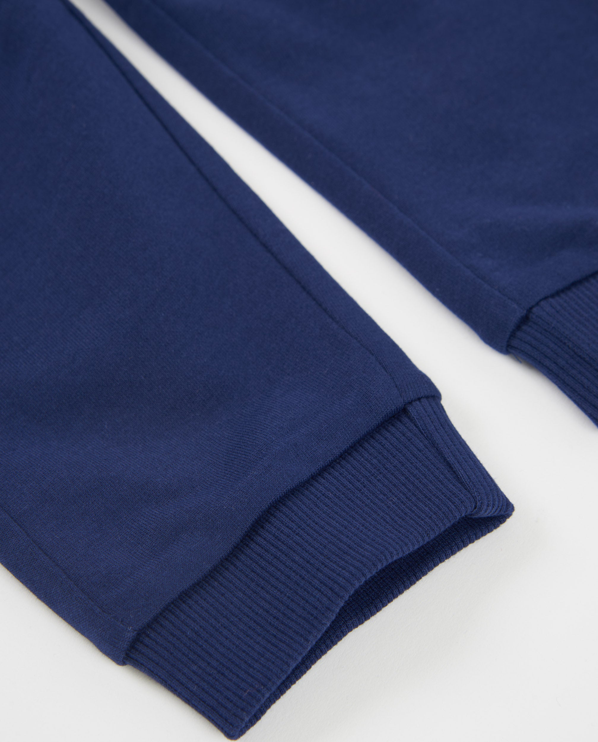 TucTuc Pantaloni pantaloni bimbo blu navy vita elastica
