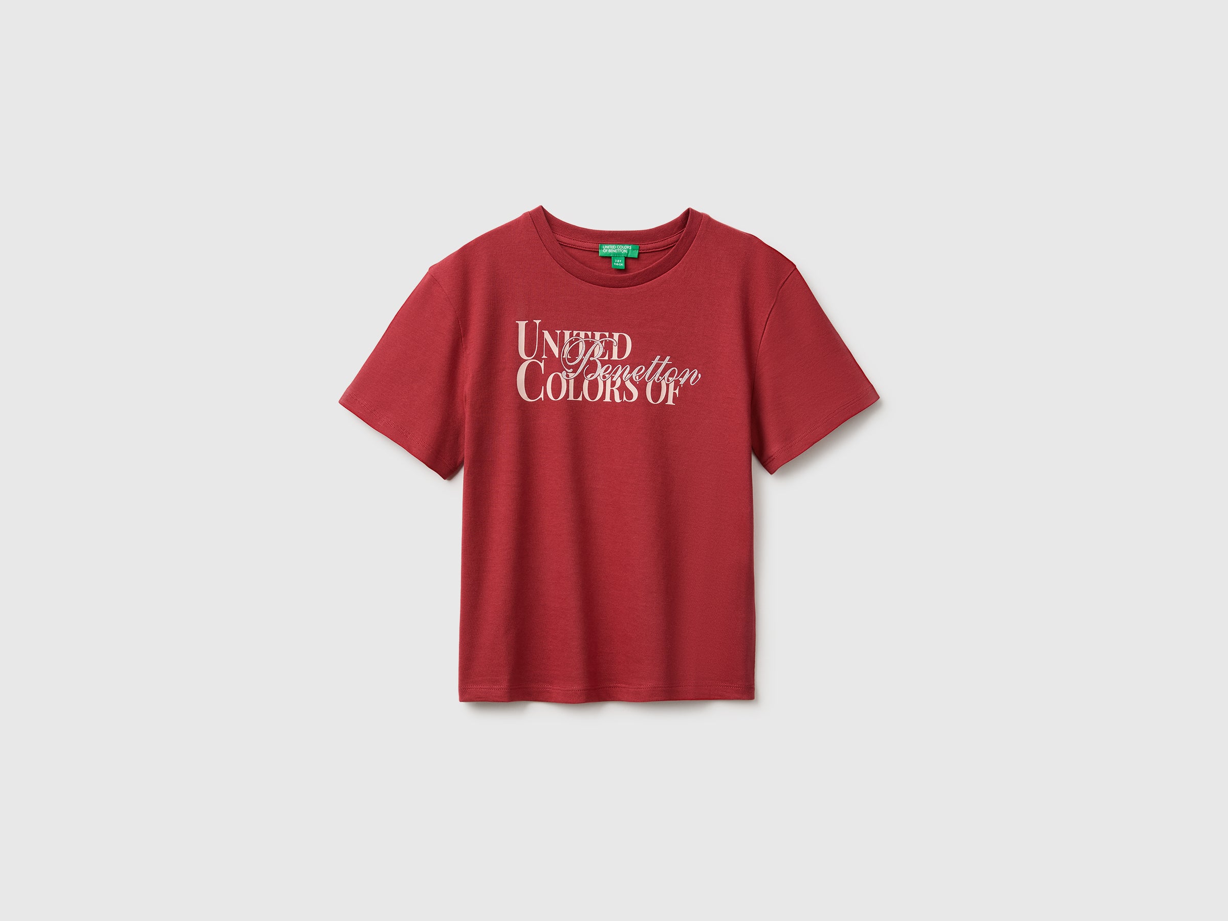 United Colors of Benetton T-shirt glitter cotone manica corta