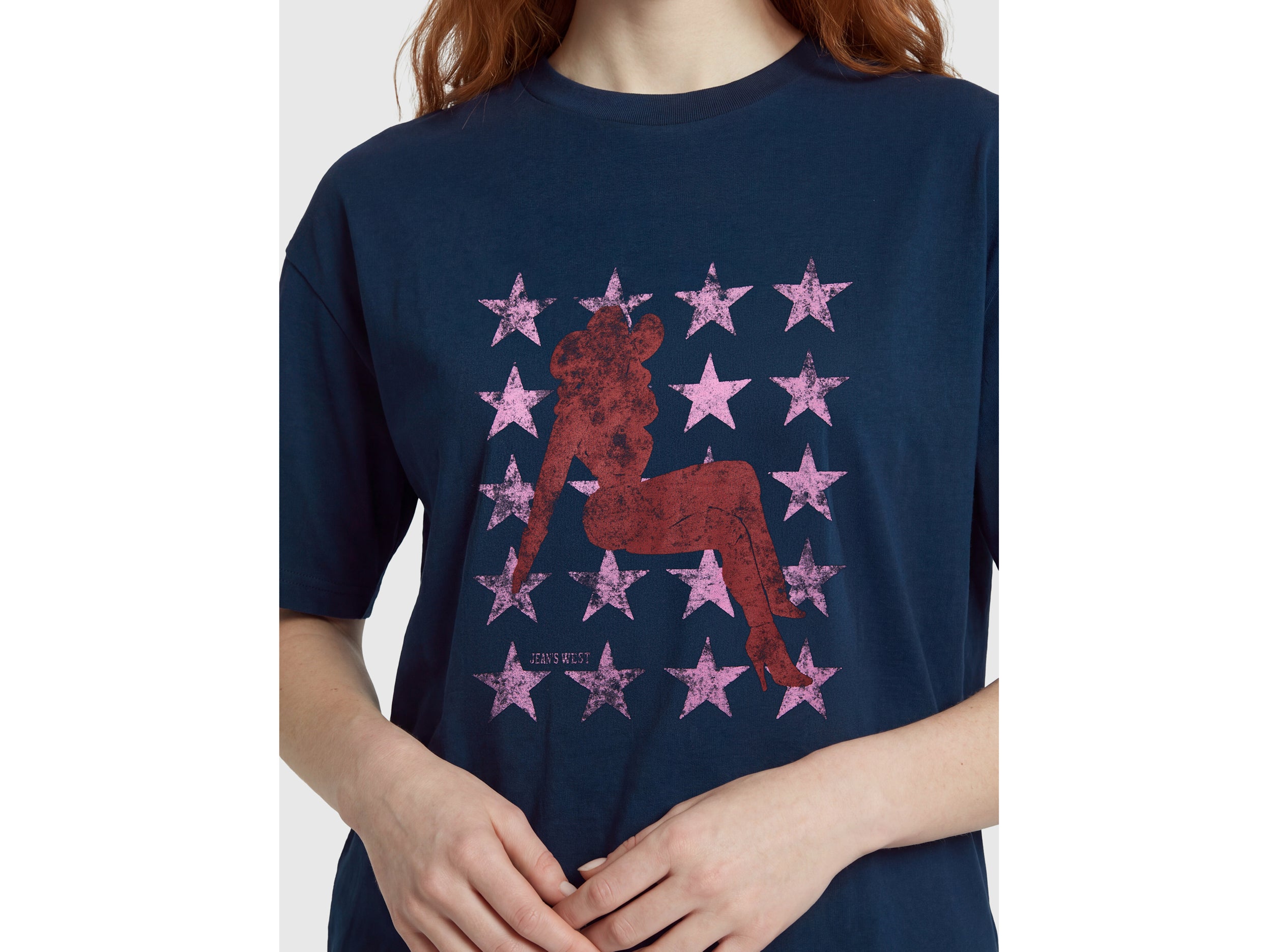 United Colors of Benetton T-shirt stampa western cotone 100%