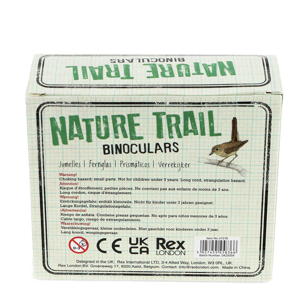 Rex London Binocolo Bambini 4x30 Esplorazione Natura