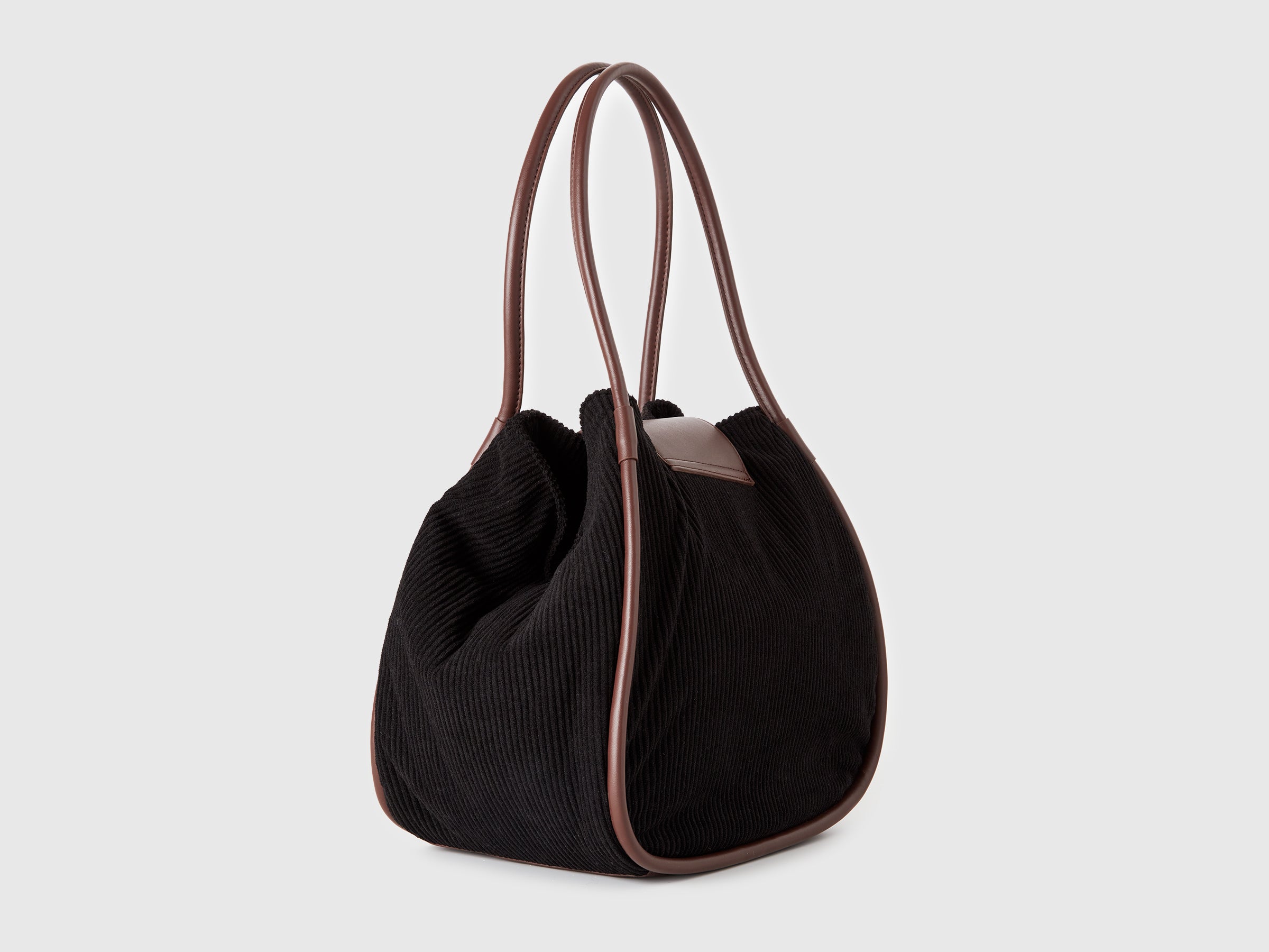 United Colors of Benetton Velvet Tote Borsa Velluto OS