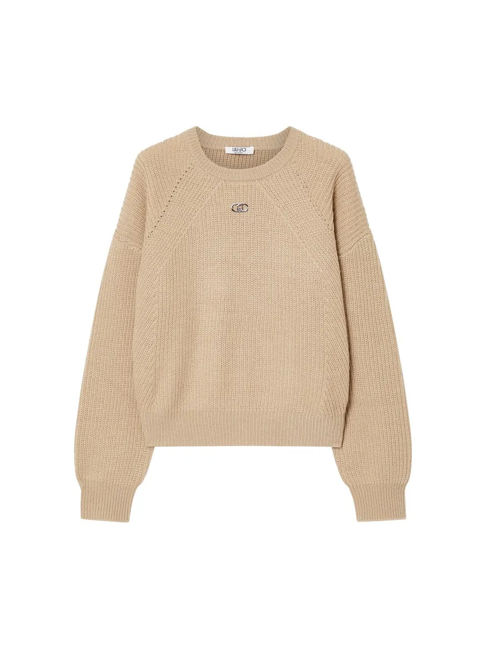 Liu Jo Maglie e Felpe Maglia misto lana maglione L monogram