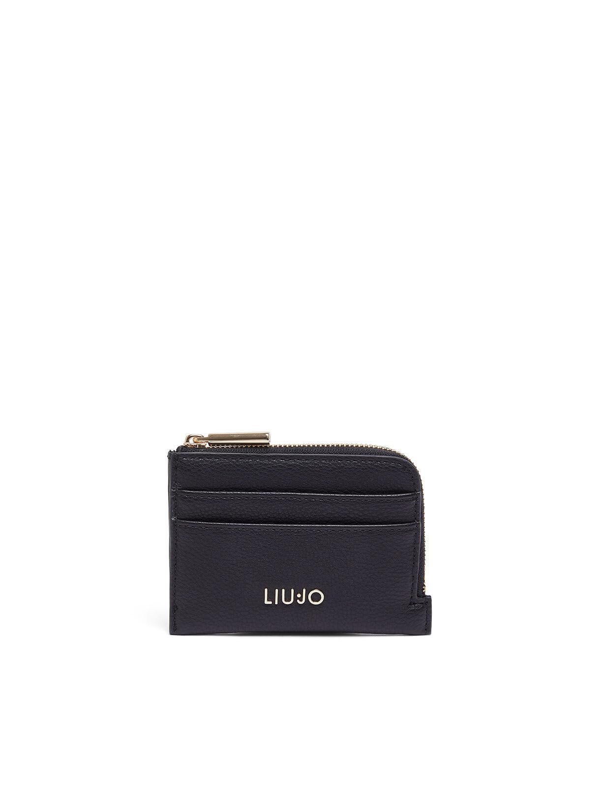 Liu Jo Portafogli Portatessere 22222 Zip T_U_ Nero