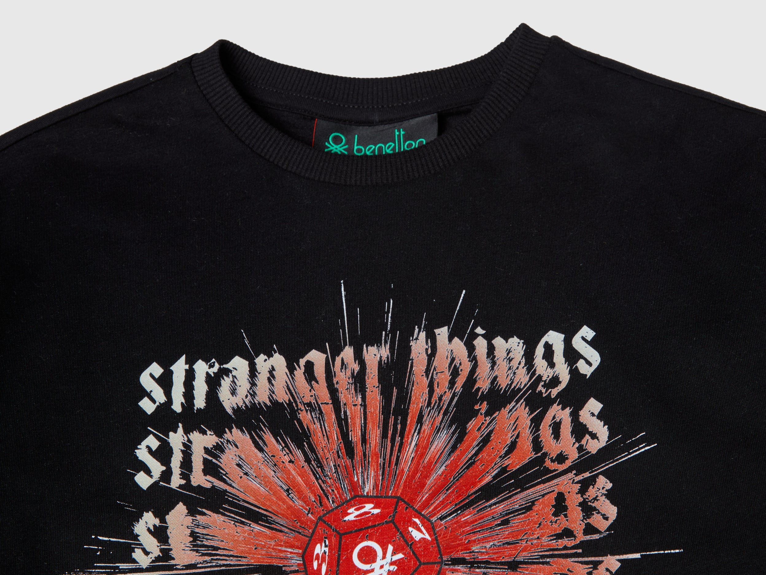 United Colors of Benetton T-shirt Stranger Things Cotone Bio