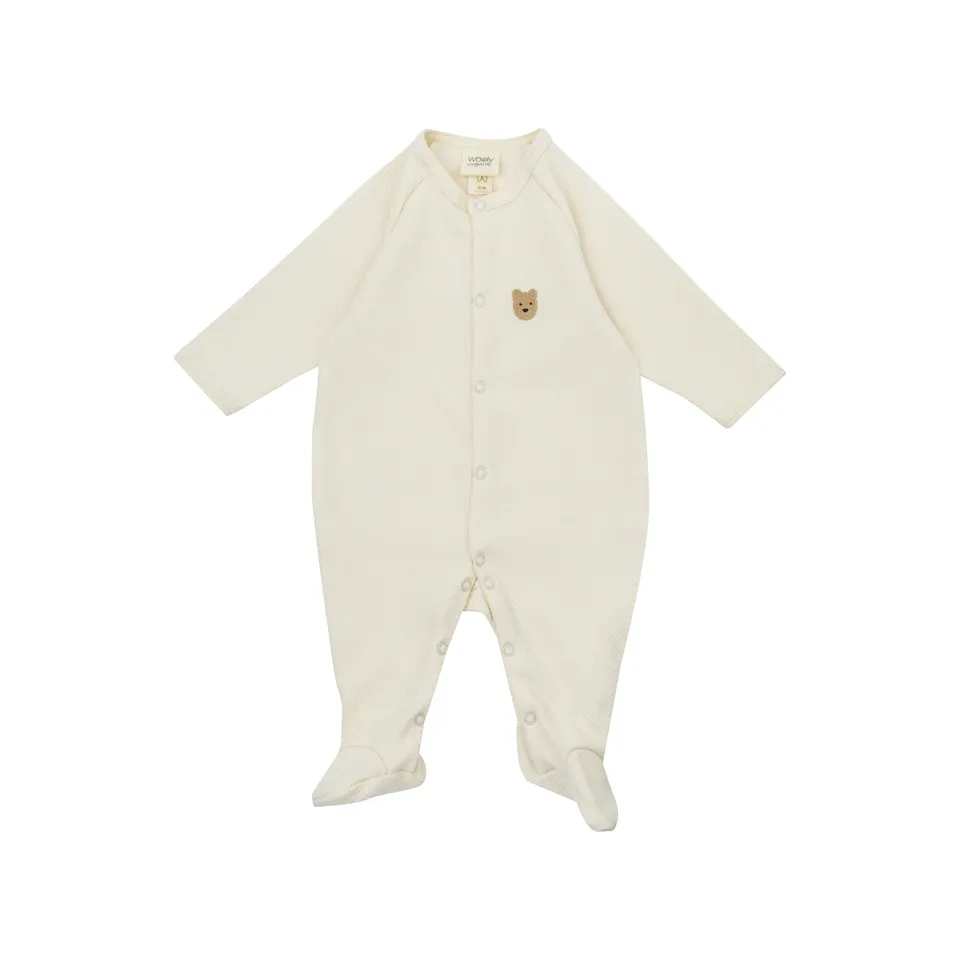 Woolly Organic Sleepsuit Noos tutina orsetto cotone organico