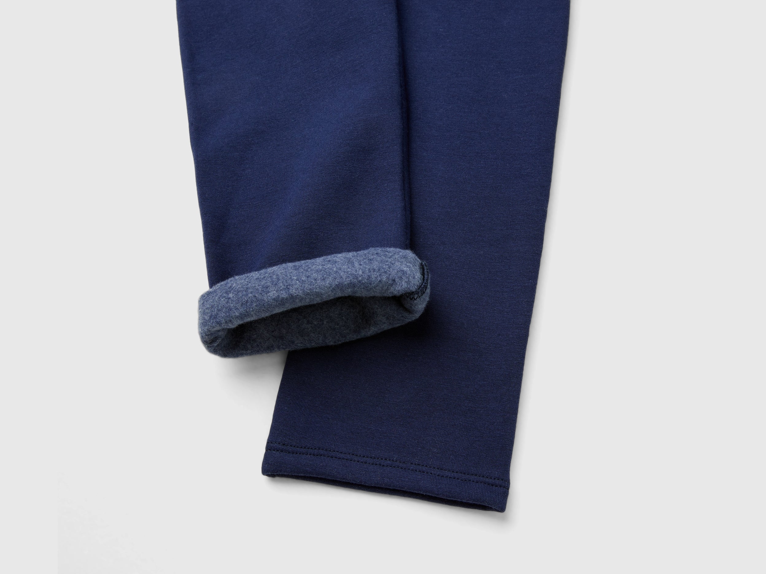United Colors of Benetton leggings felpa cotone caldo elastico vita 104
