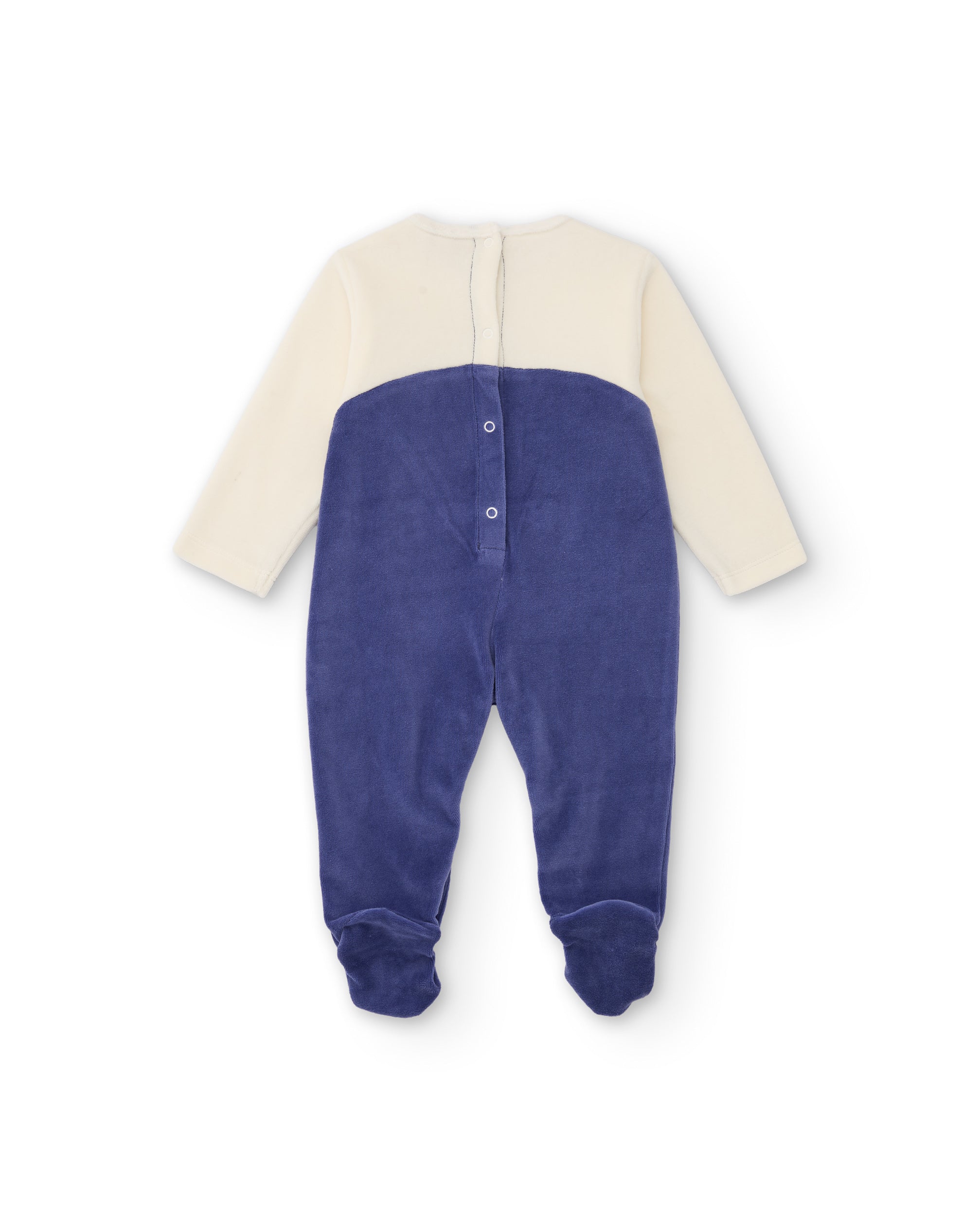 TucTuc Tutine Neonato Viola in Felpa con Animali