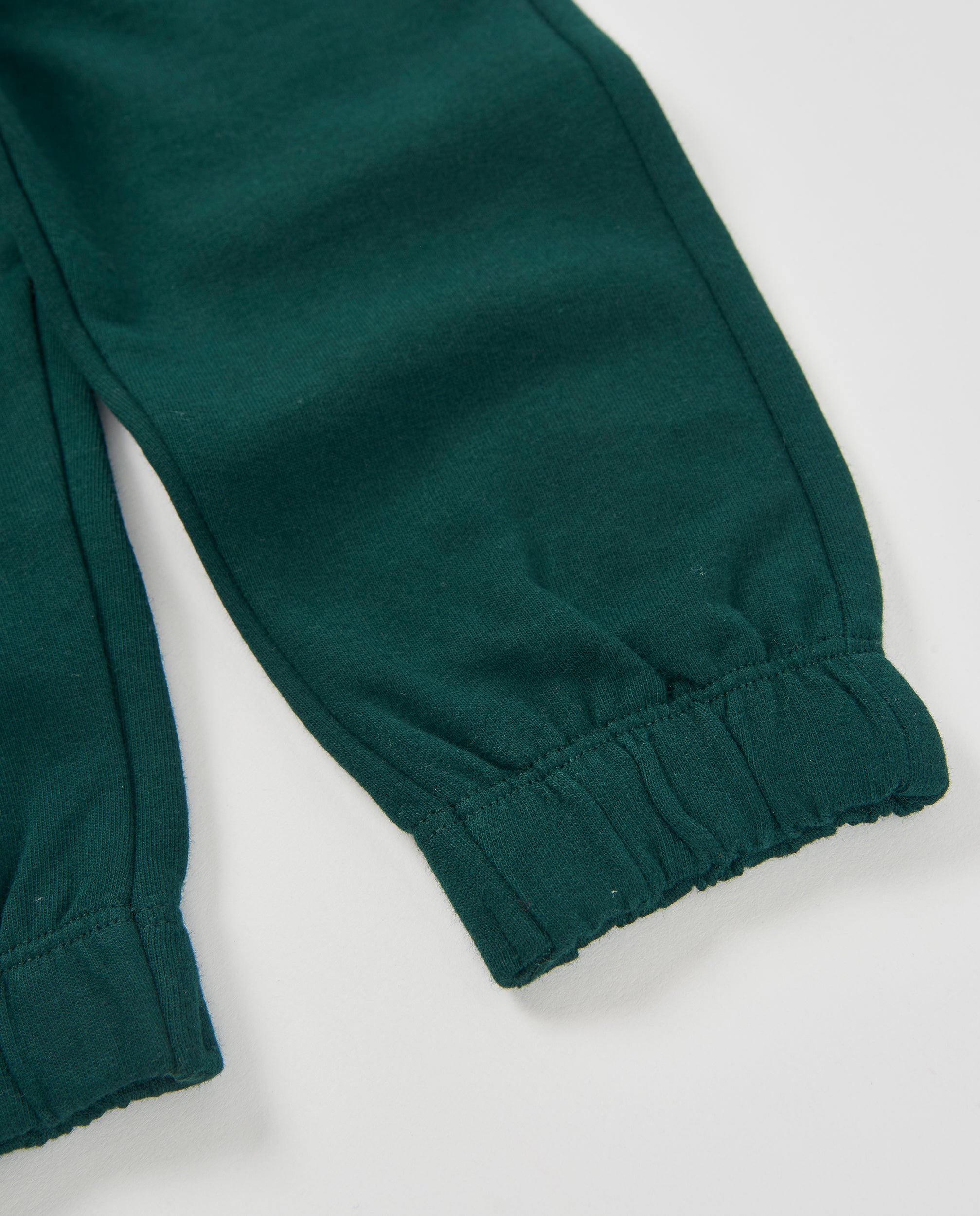 TucTuc Pantaloni pantalone bambino felpa verde coulisse