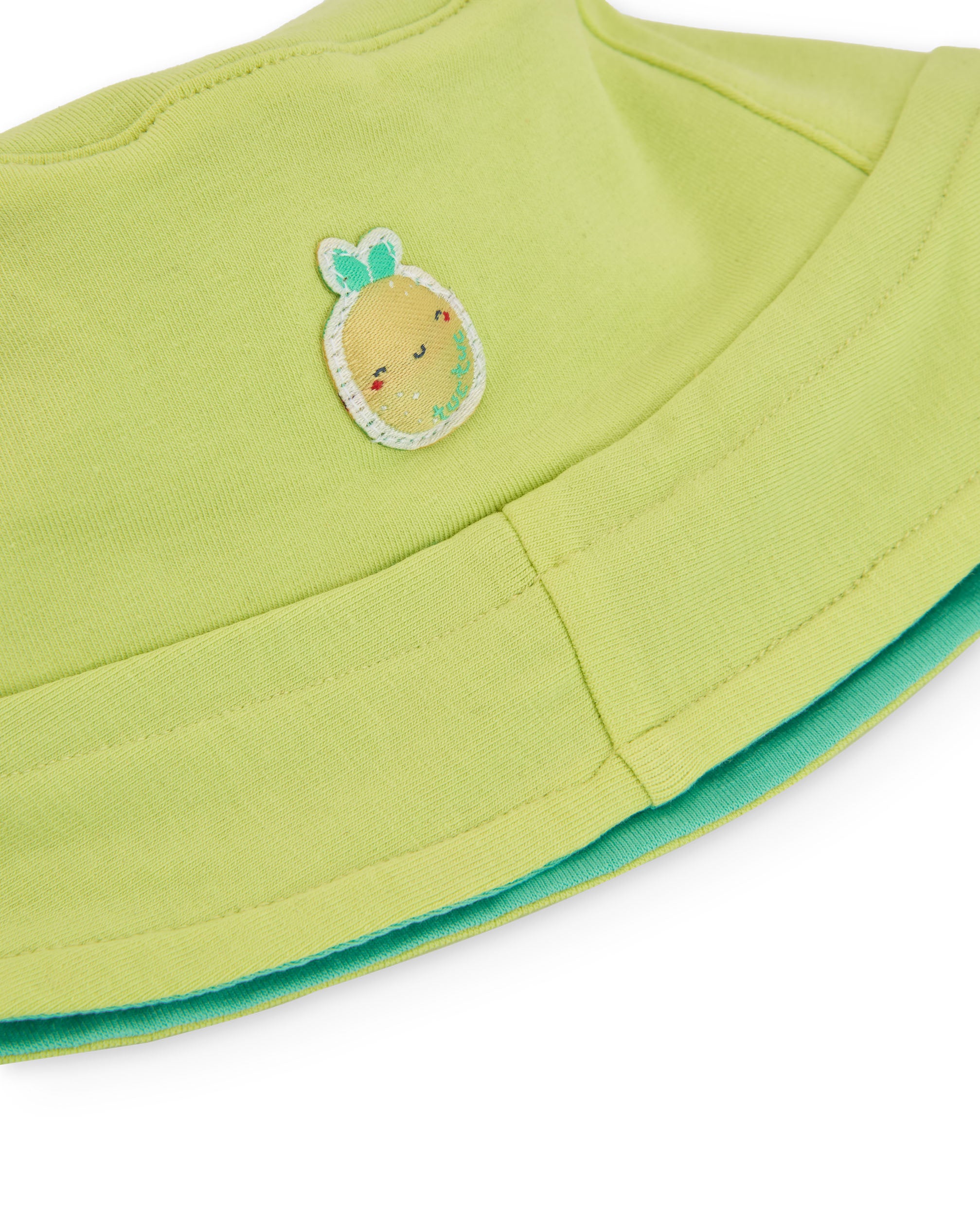 TucTuc Accessori Cappellino Maglia Neonato Verde Laccetti Sole
