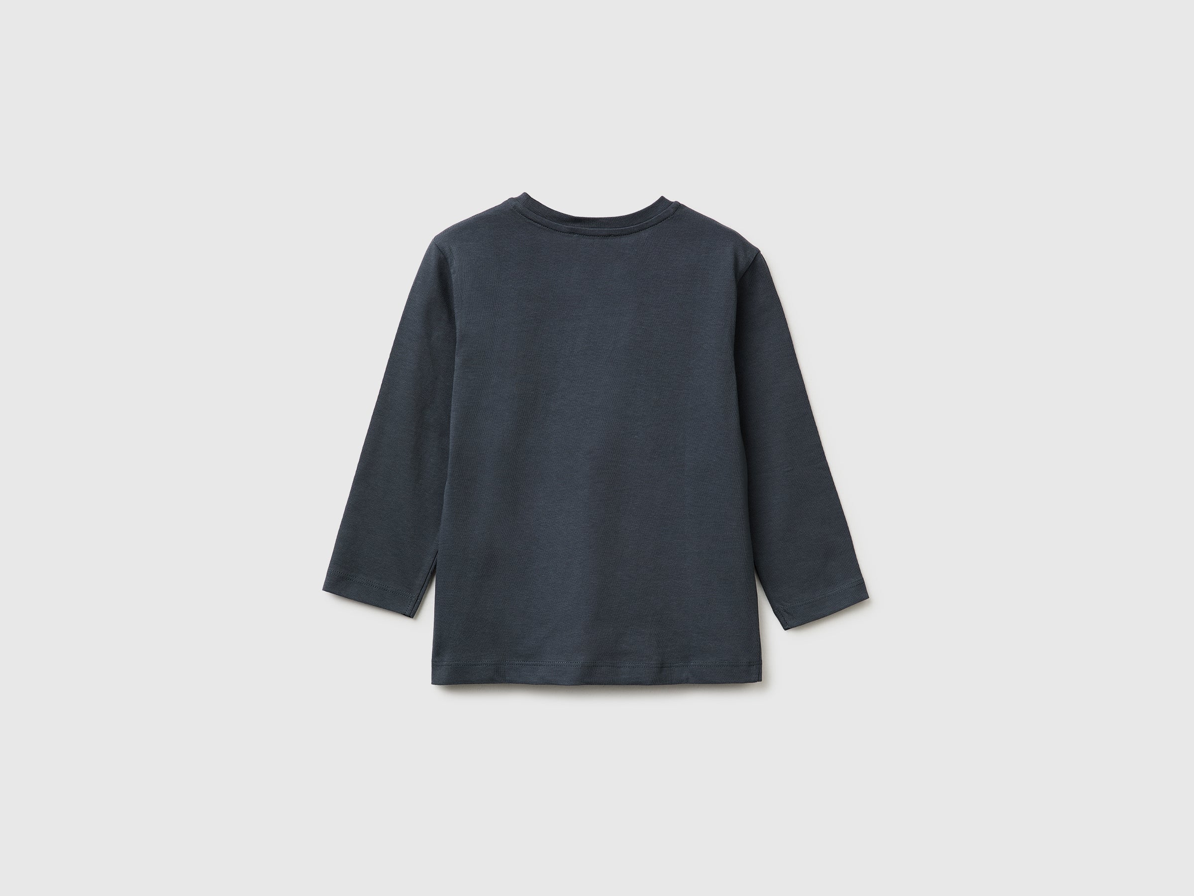 United Colors of Benetton T-Shirts T-shirt cotone bio manica lunga 90